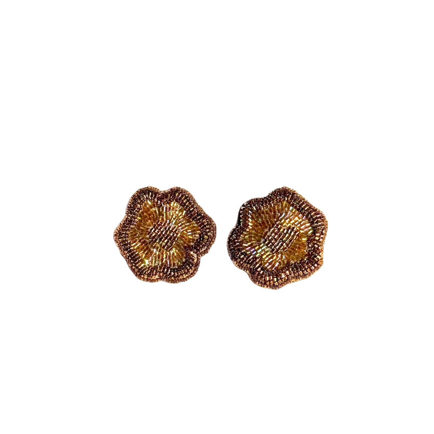 Antique Bloom Mini Earrings