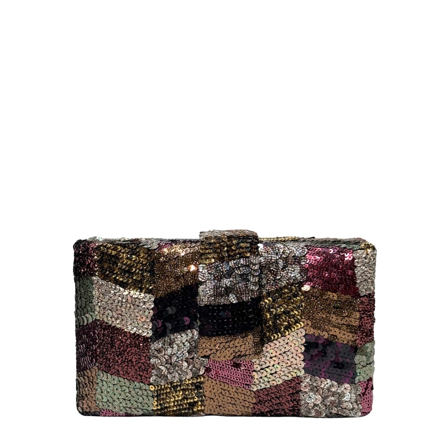 Antique Zigzag Kitsch Clutch