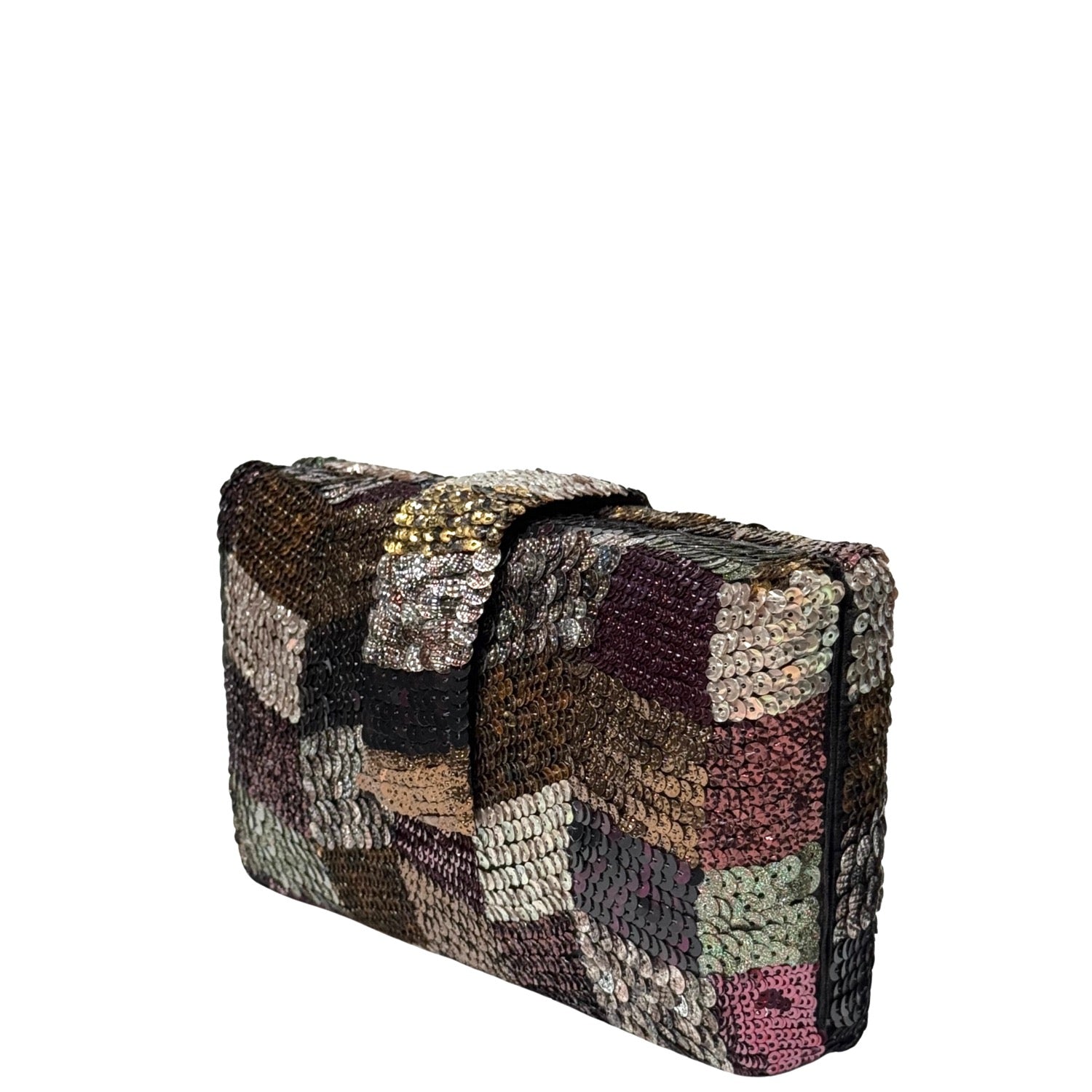Antique Zigzag Kitsch Clutch