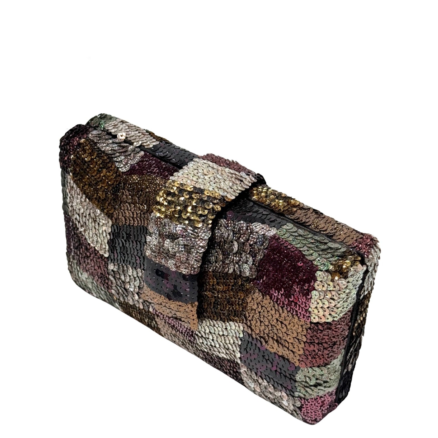 Antique Zigzag Kitsch Clutch