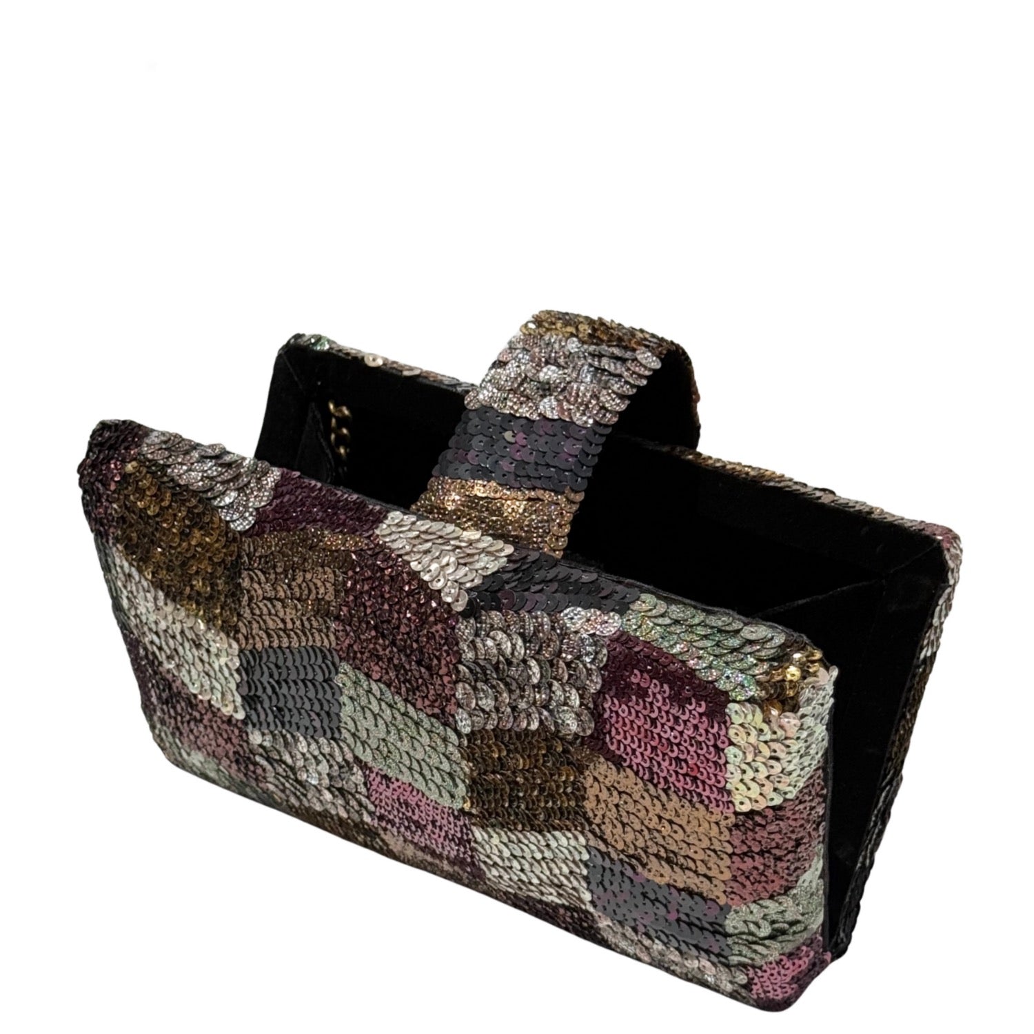 Antique Zigzag Kitsch Clutch