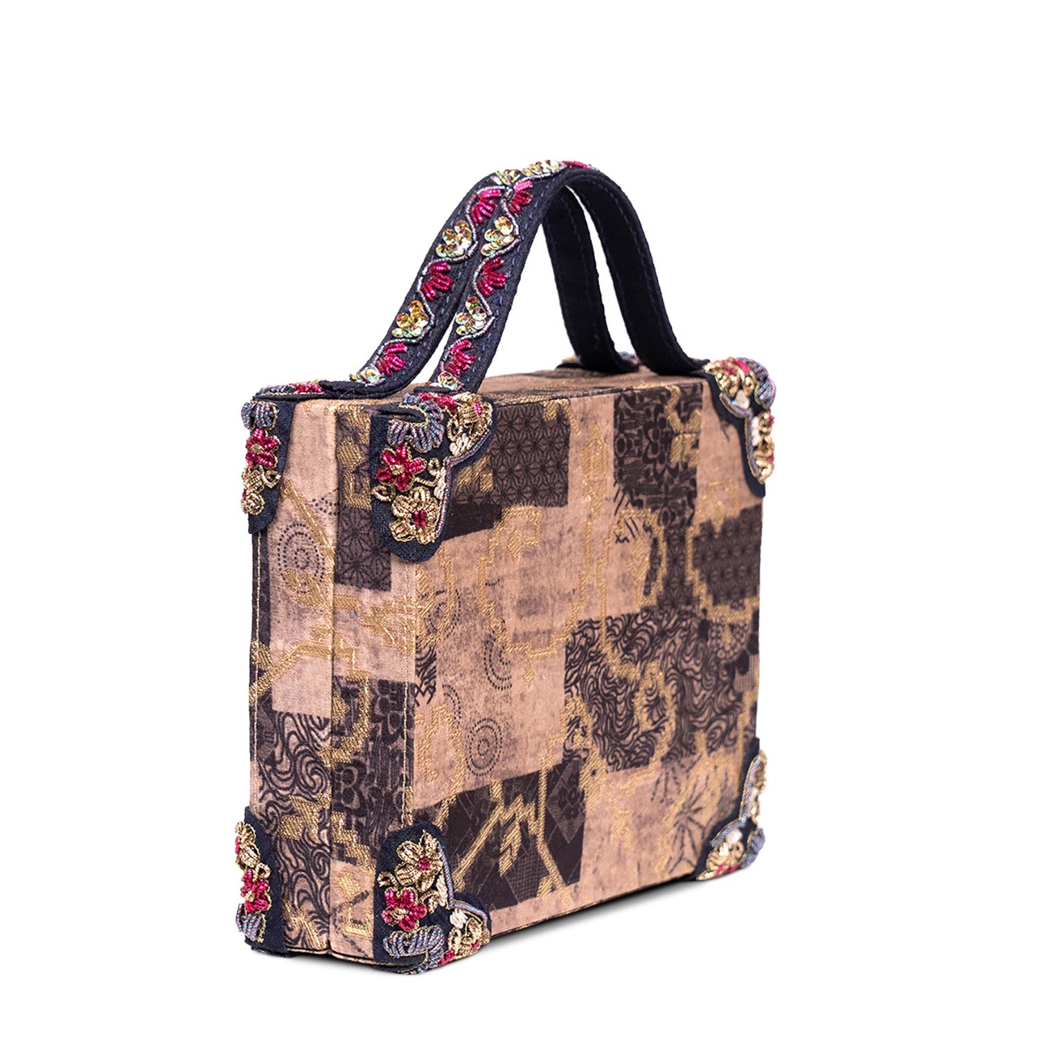Desert Brocade Briefcase Bag