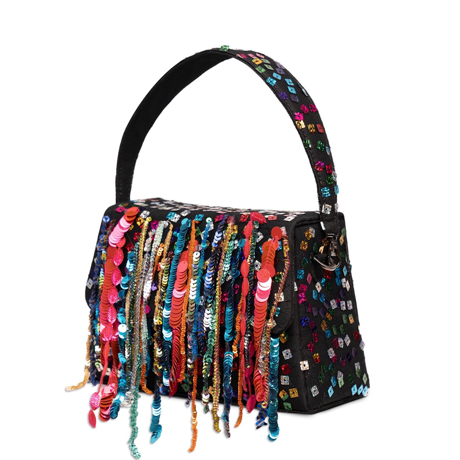 Disco Tassel Trapezee Bag
