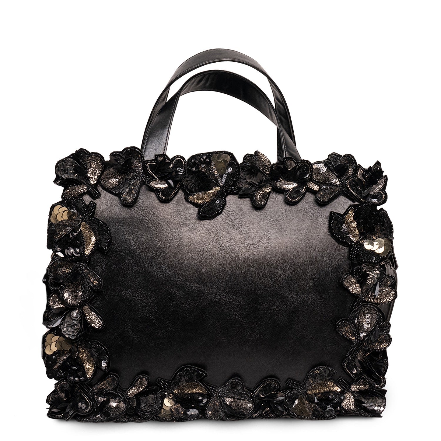 Midnight Bloom Tote
