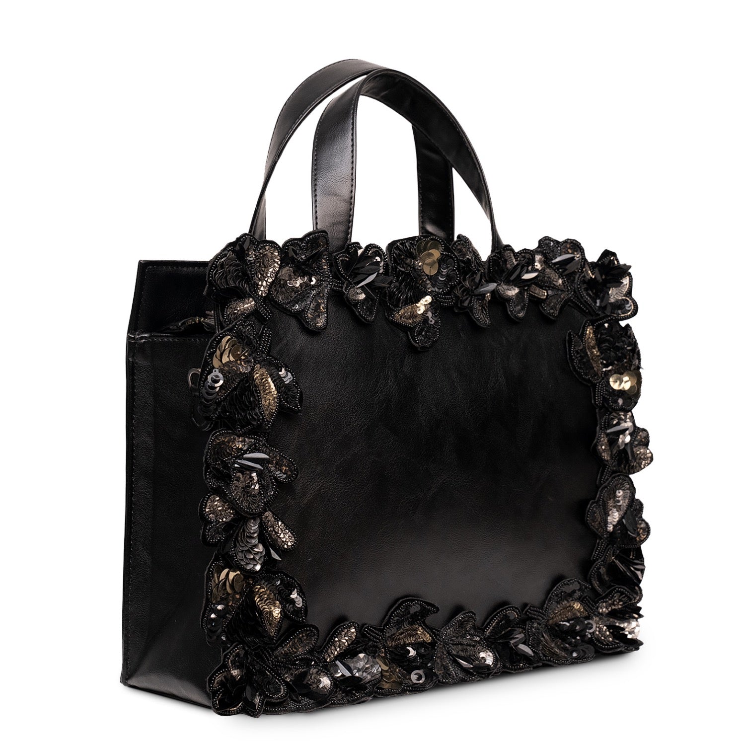 Midnight Bloom Tote