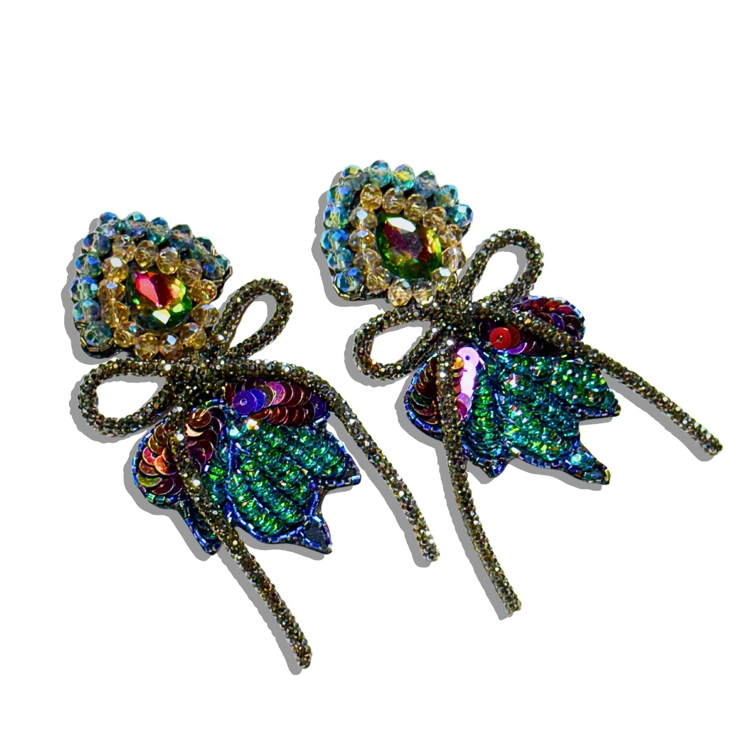 Orchid Earrings