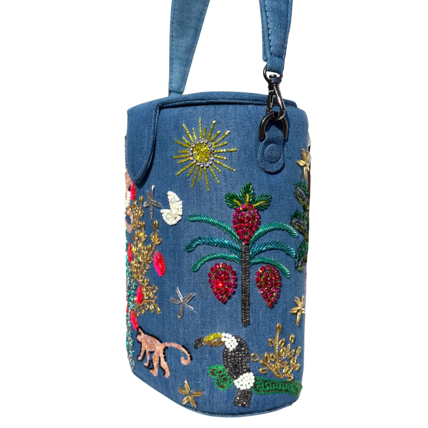 Palm Paradise Bucket Bag