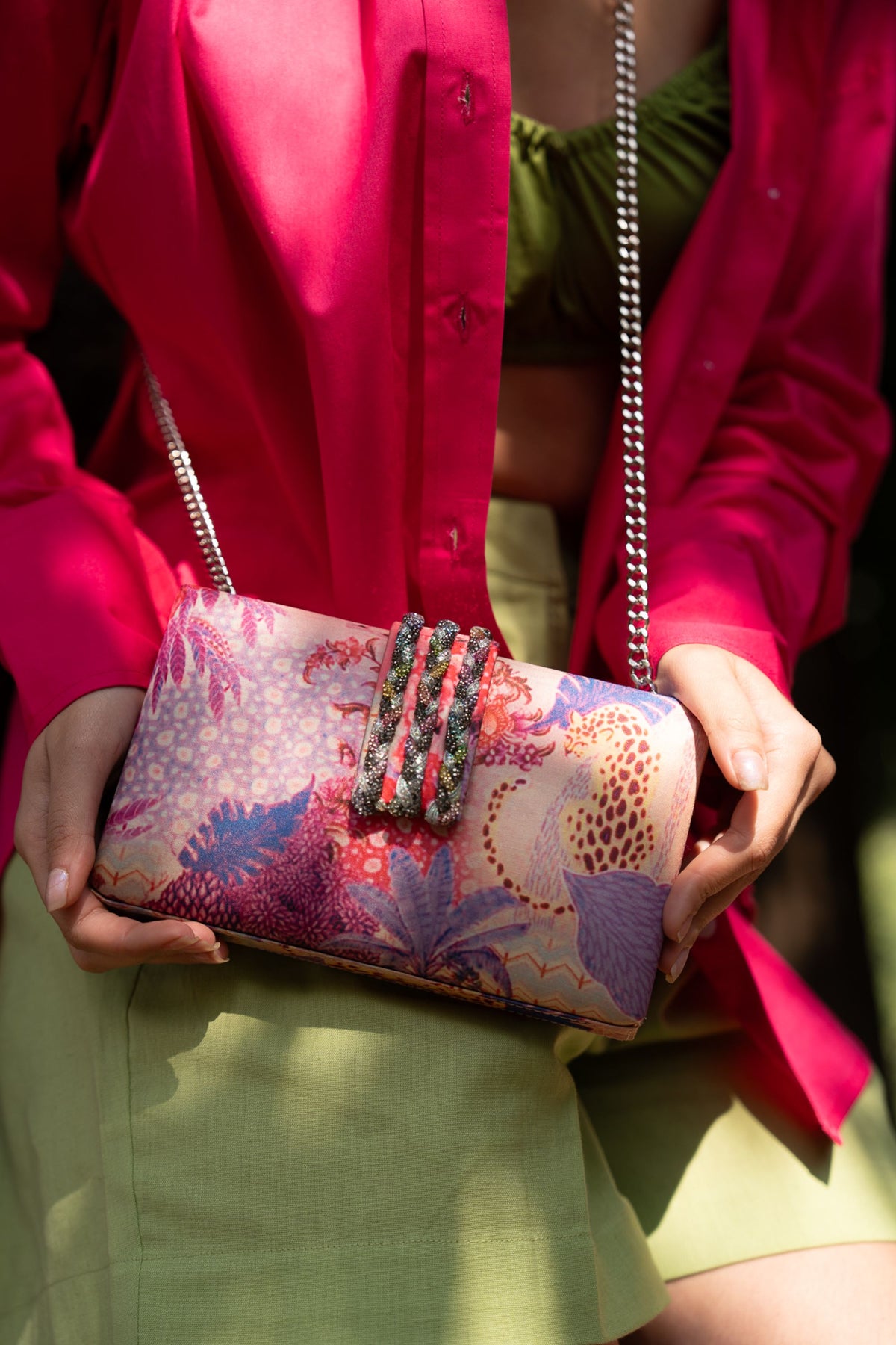 Pink Faerie Clutch