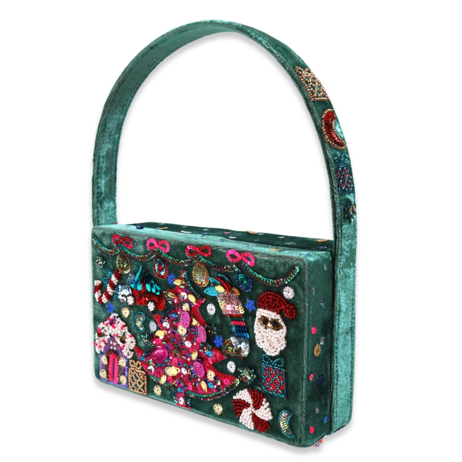 The Cutest Ugly Christmas Box Clutch