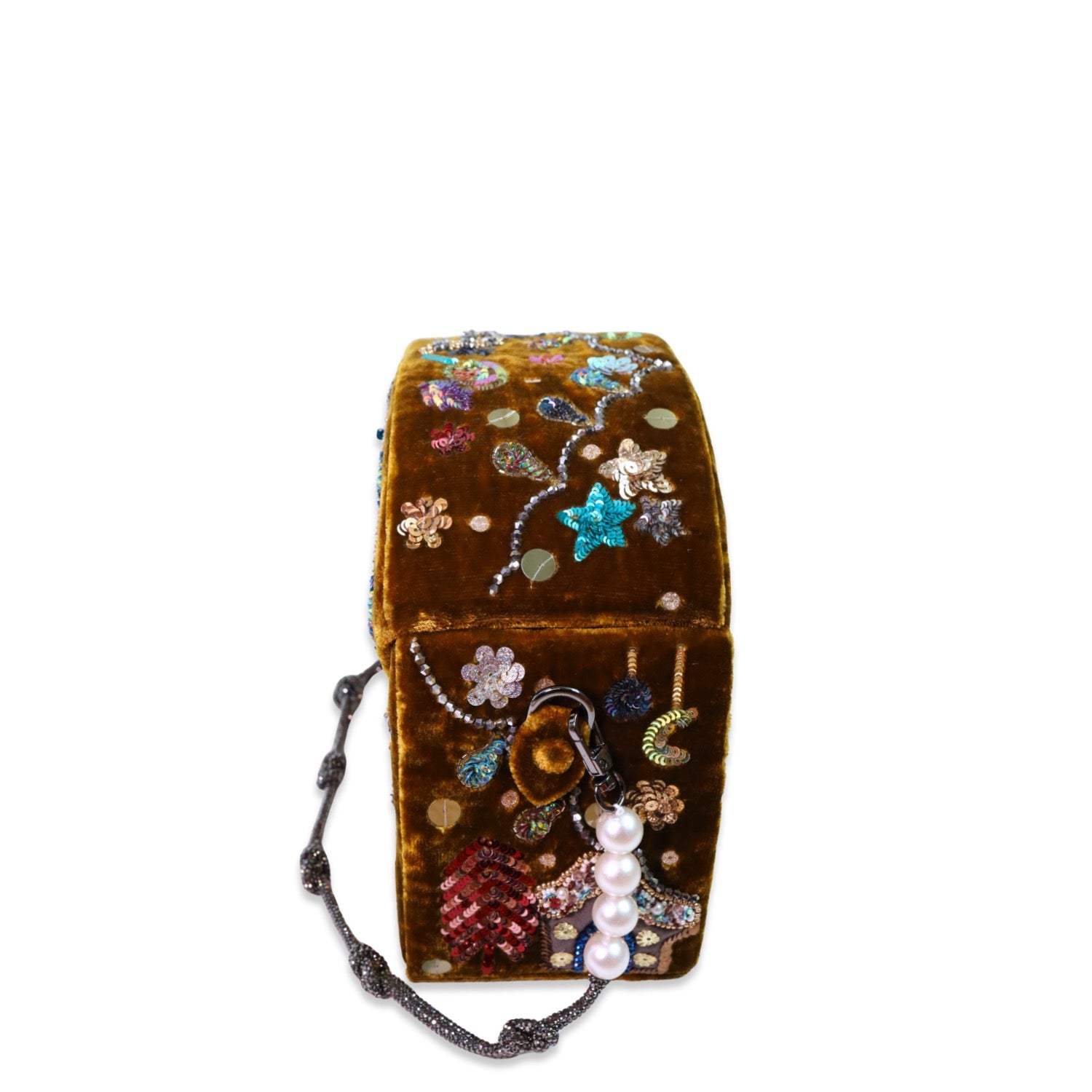 Forever Ugly Christmas Half Moon Bag