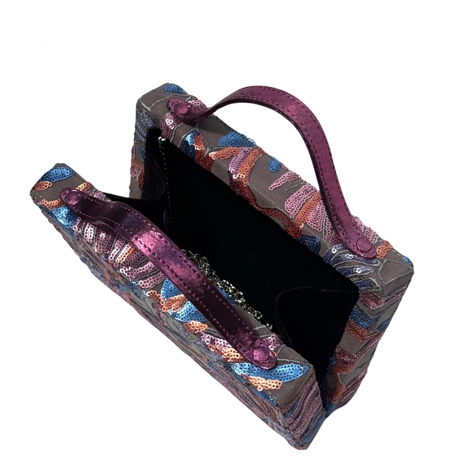 Wild Iris Briefcase Bag