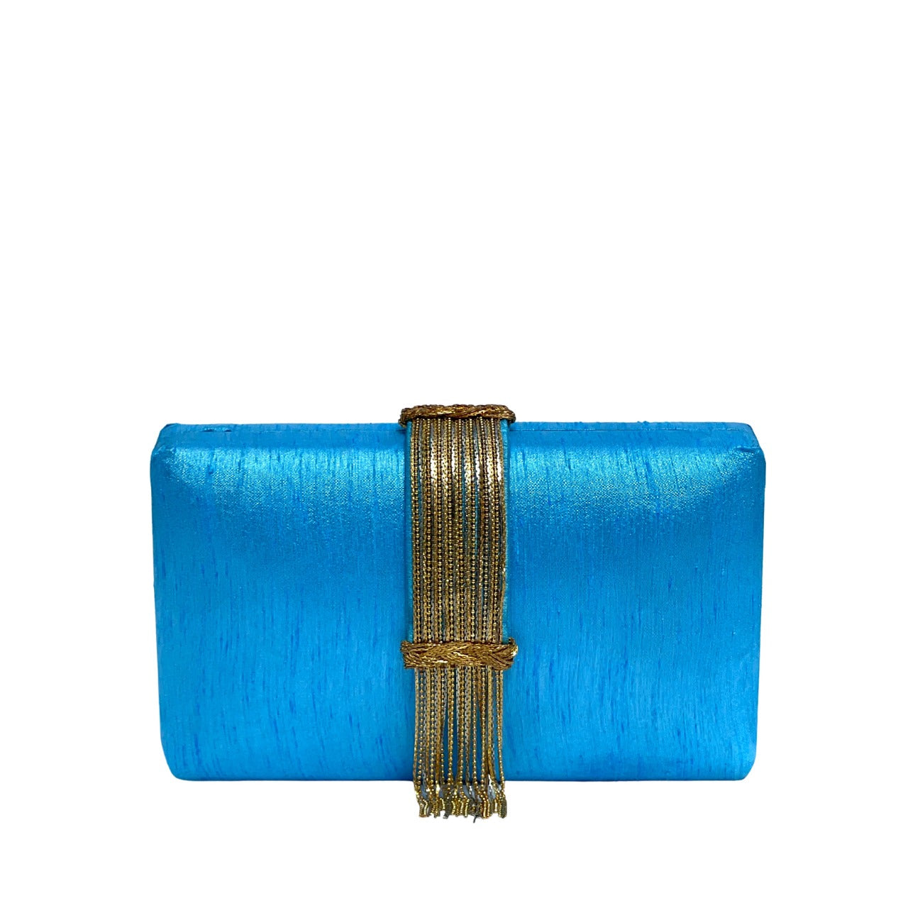 Simitri - Sky Fringe Clutch