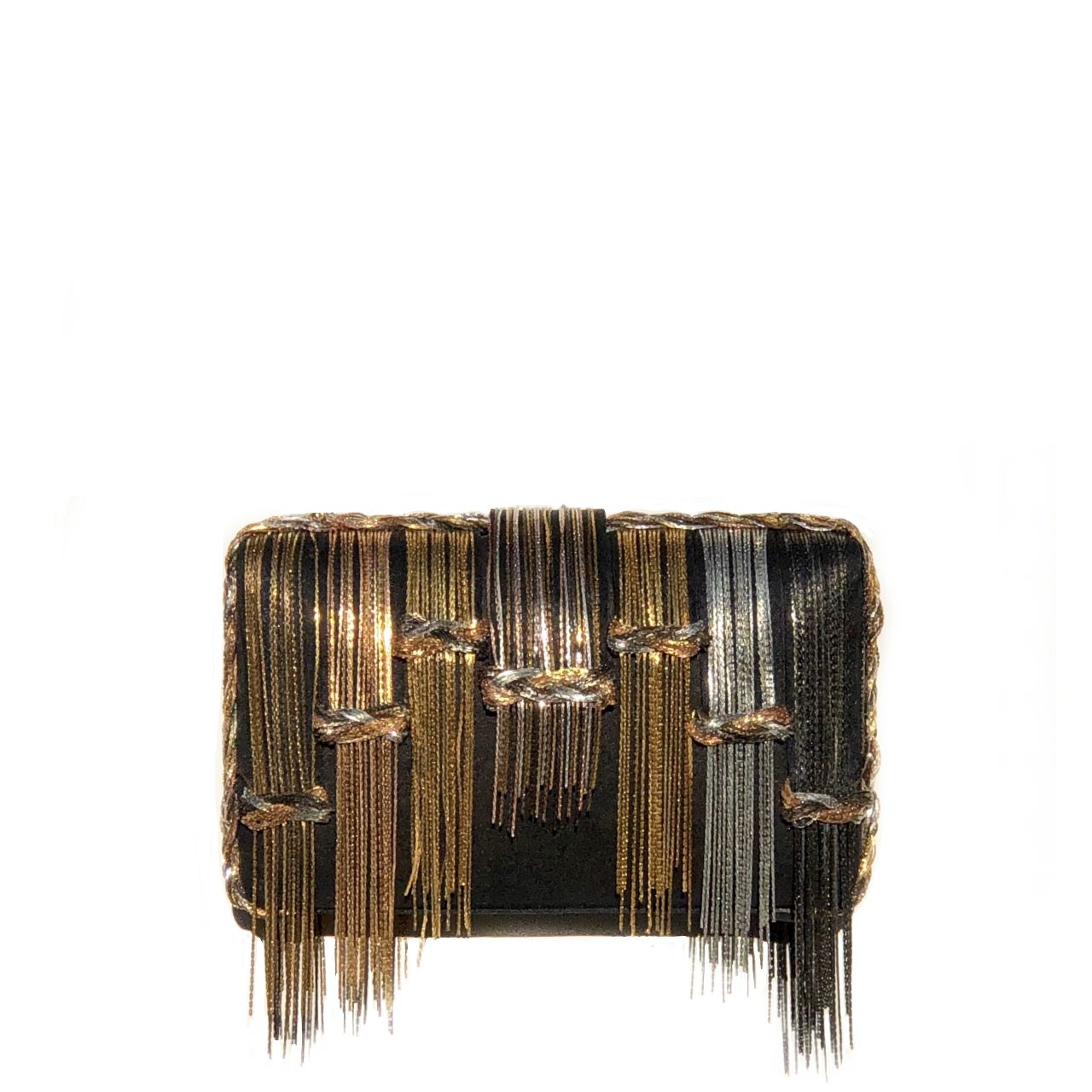 Mardi Gras Fringe Bag GOLD body base