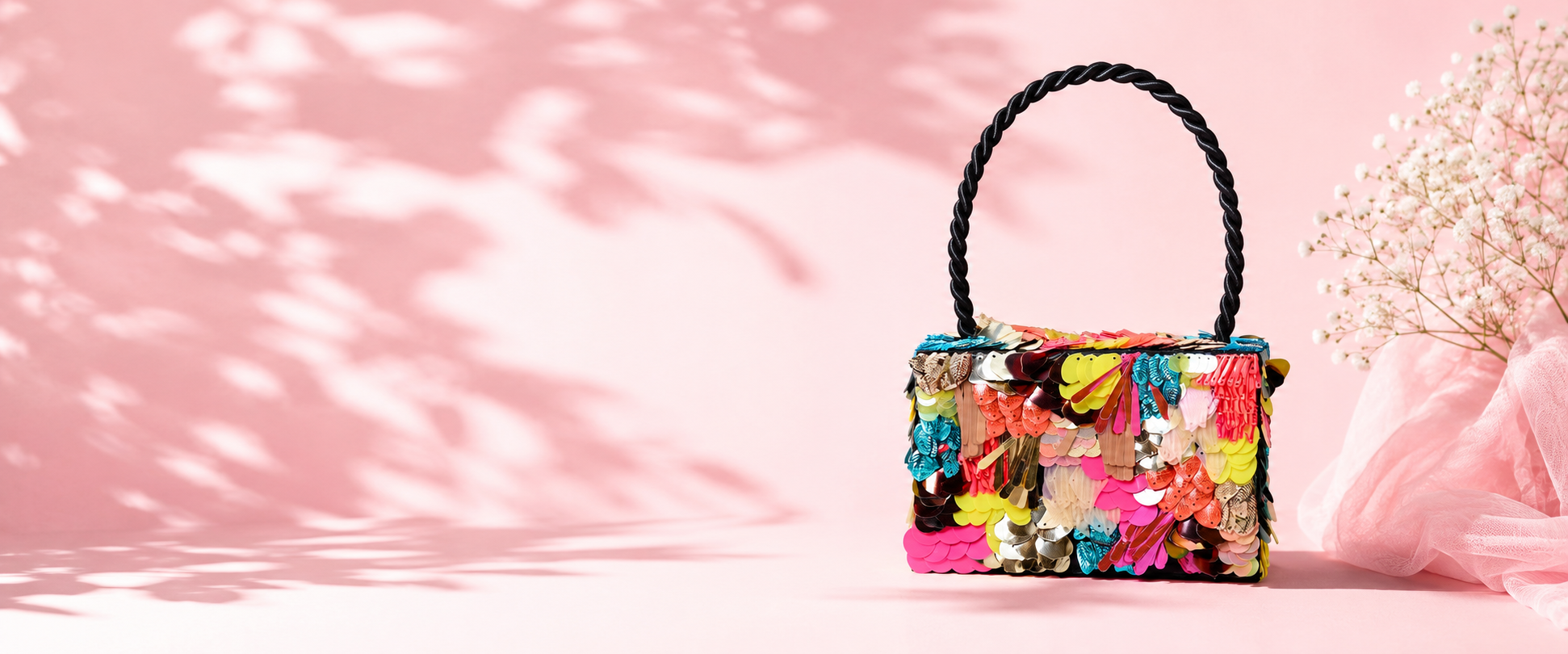 Colorful bags that escaped a couture show and ended up here