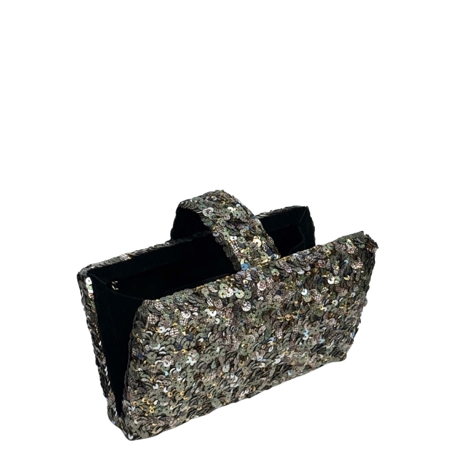 Antique Olive Kitsch Clutch