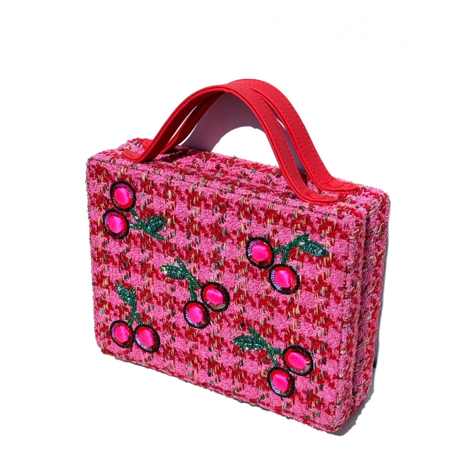 Cherry Briefcase Bag
