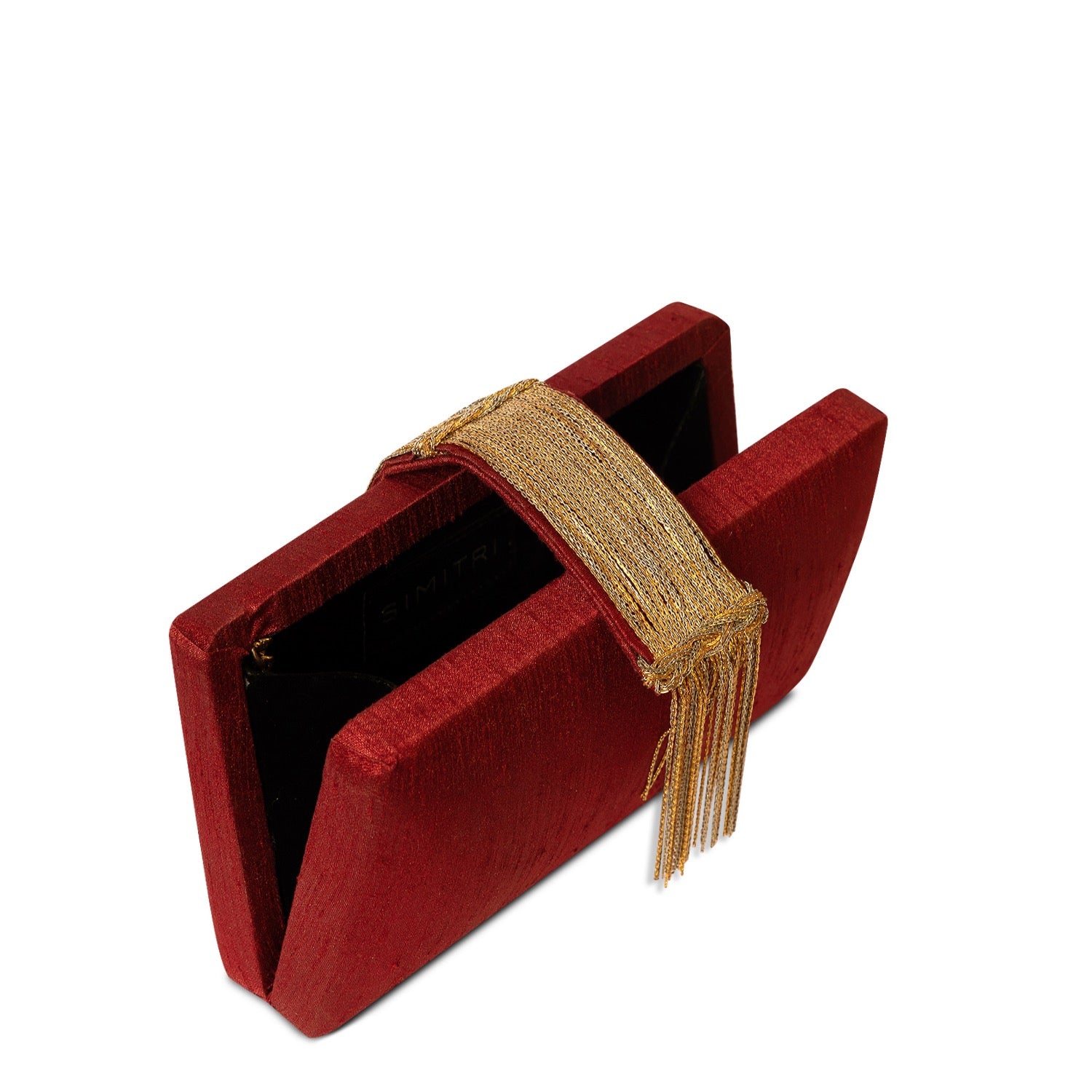 Cherry Fringe Clutch