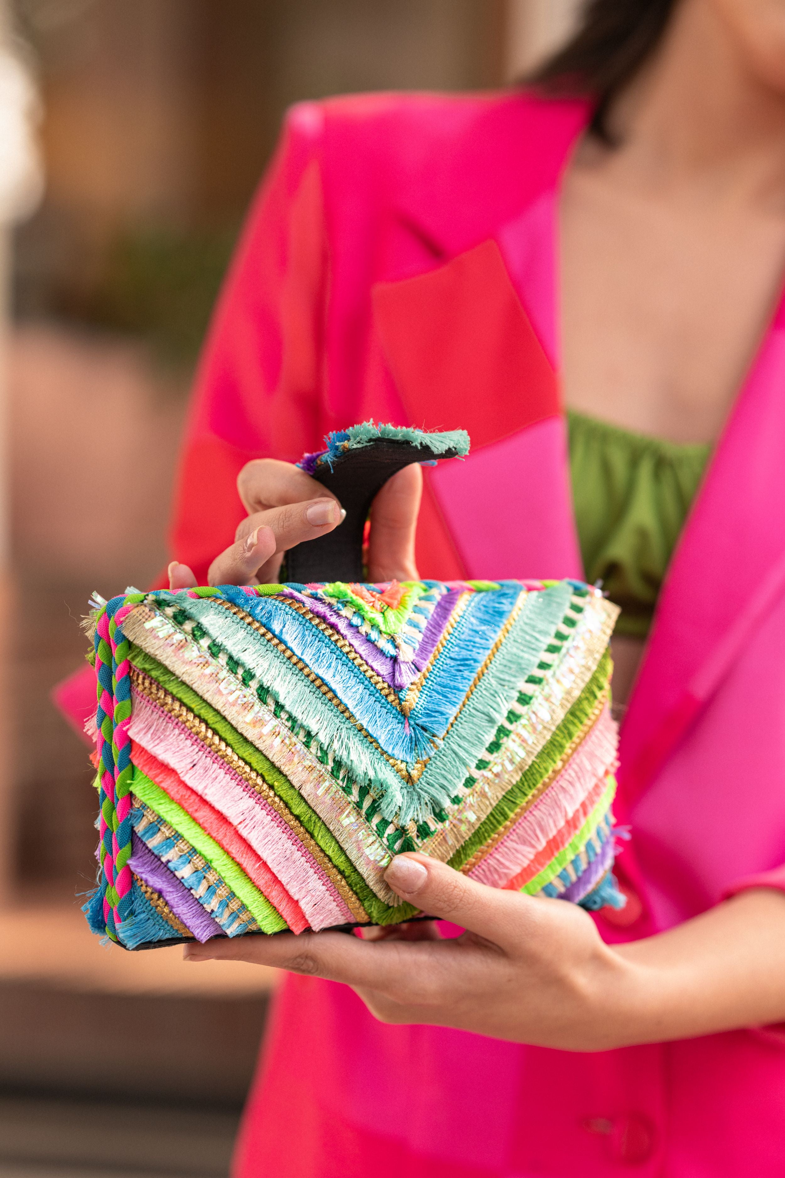 Tropical Frill Clutch