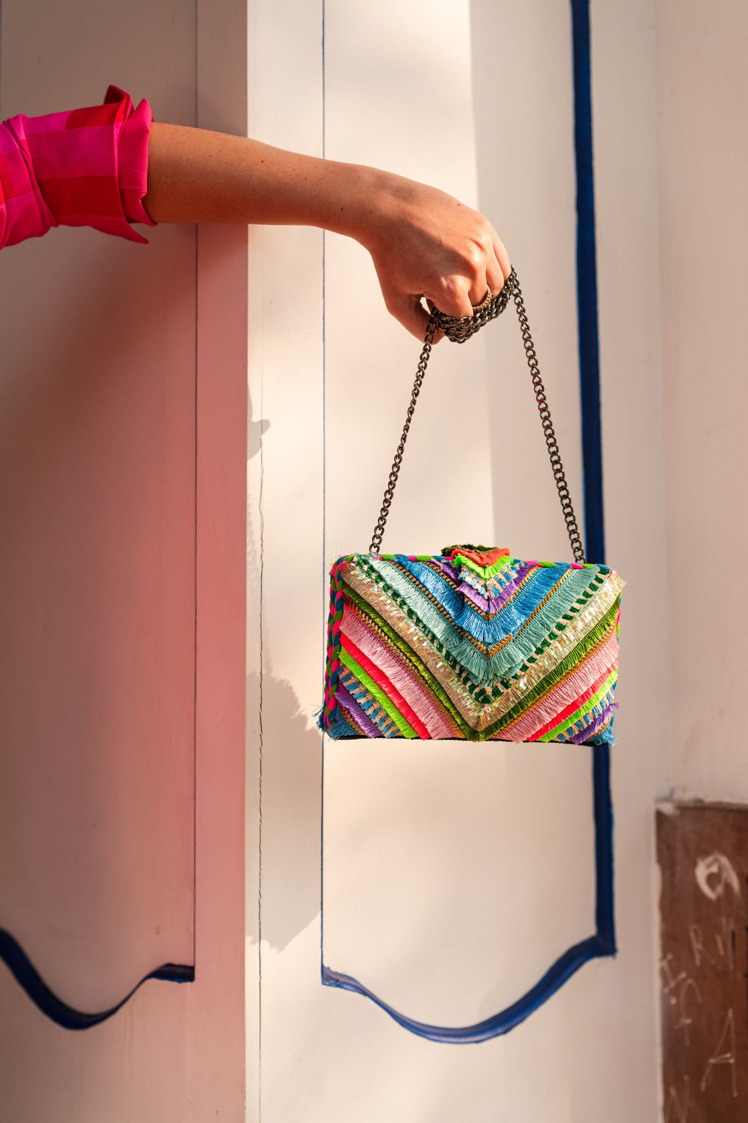 Tropical Frill Clutch