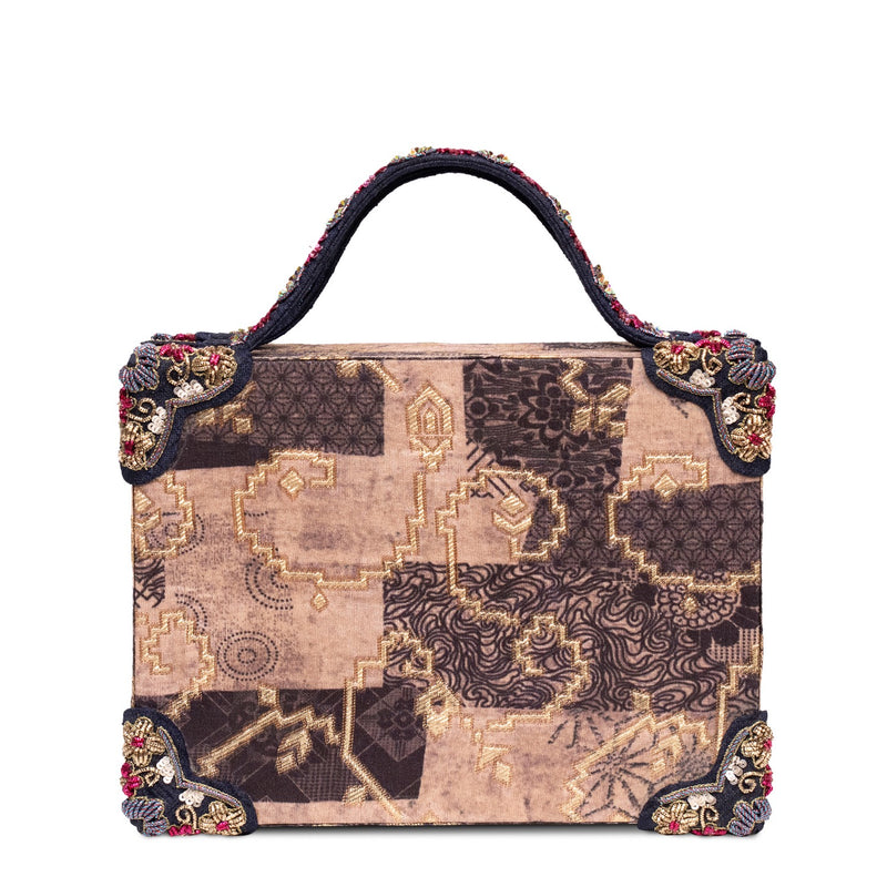 Desert Brocade Briefcase Bag
