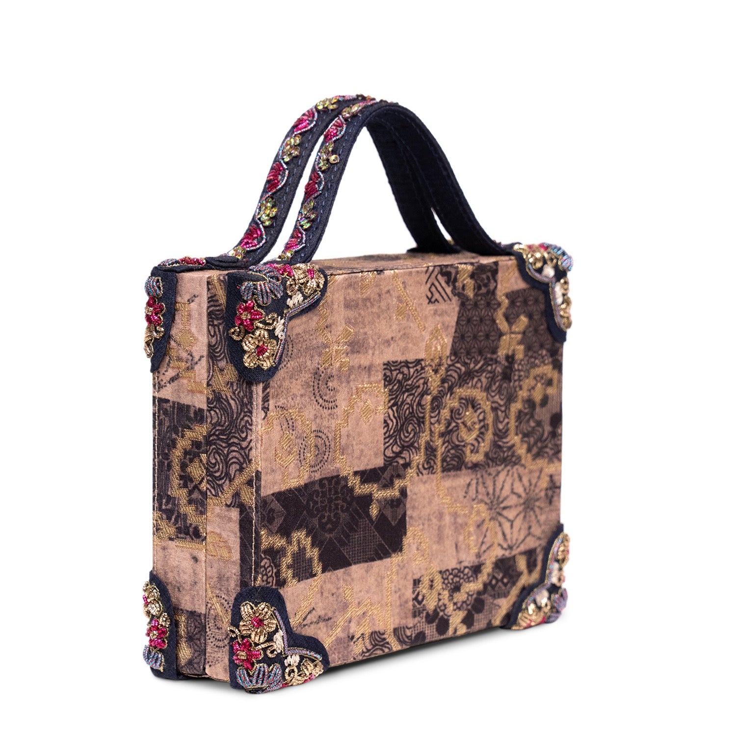 Desert Brocade Briefcase Bag