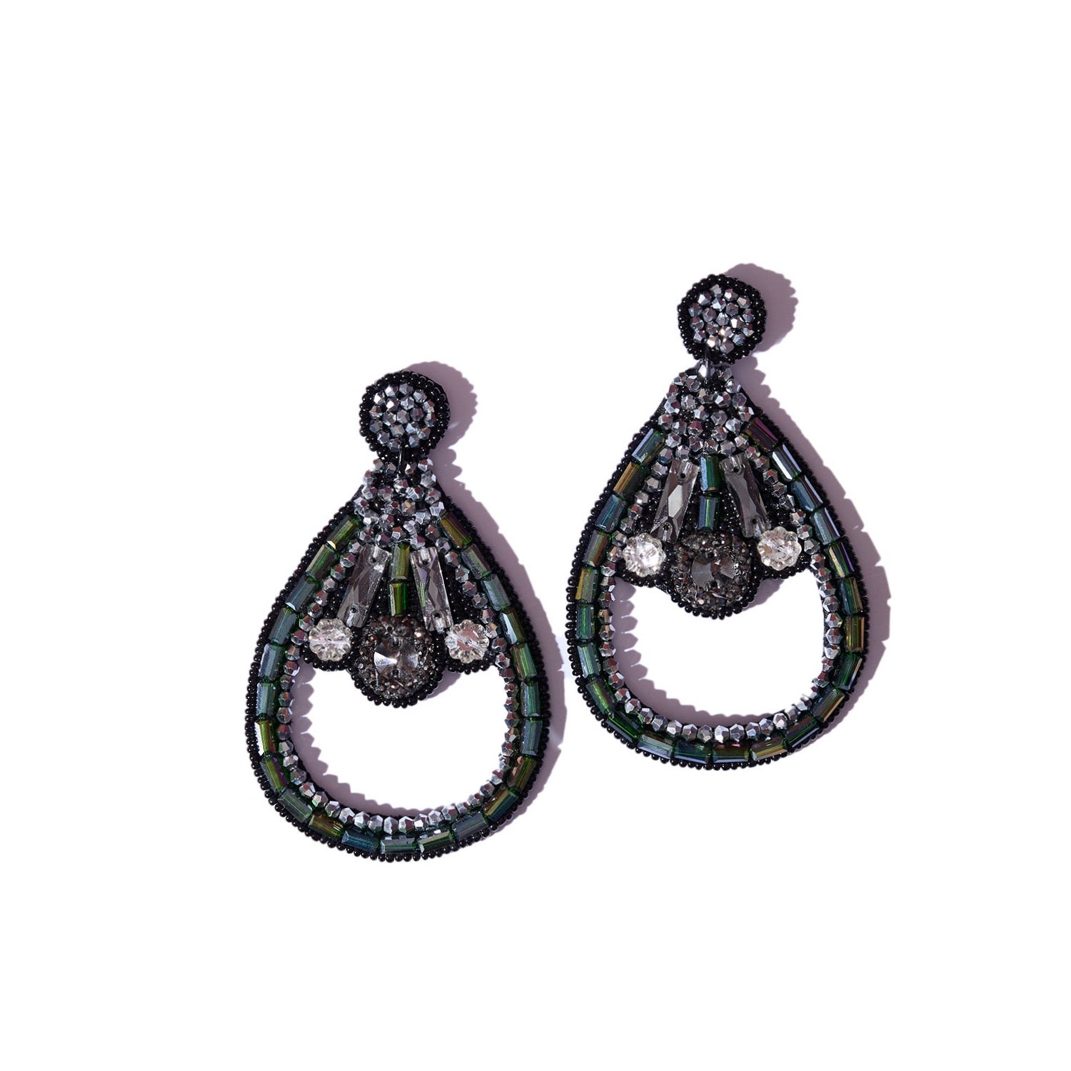 Emerald Mirage Earrings