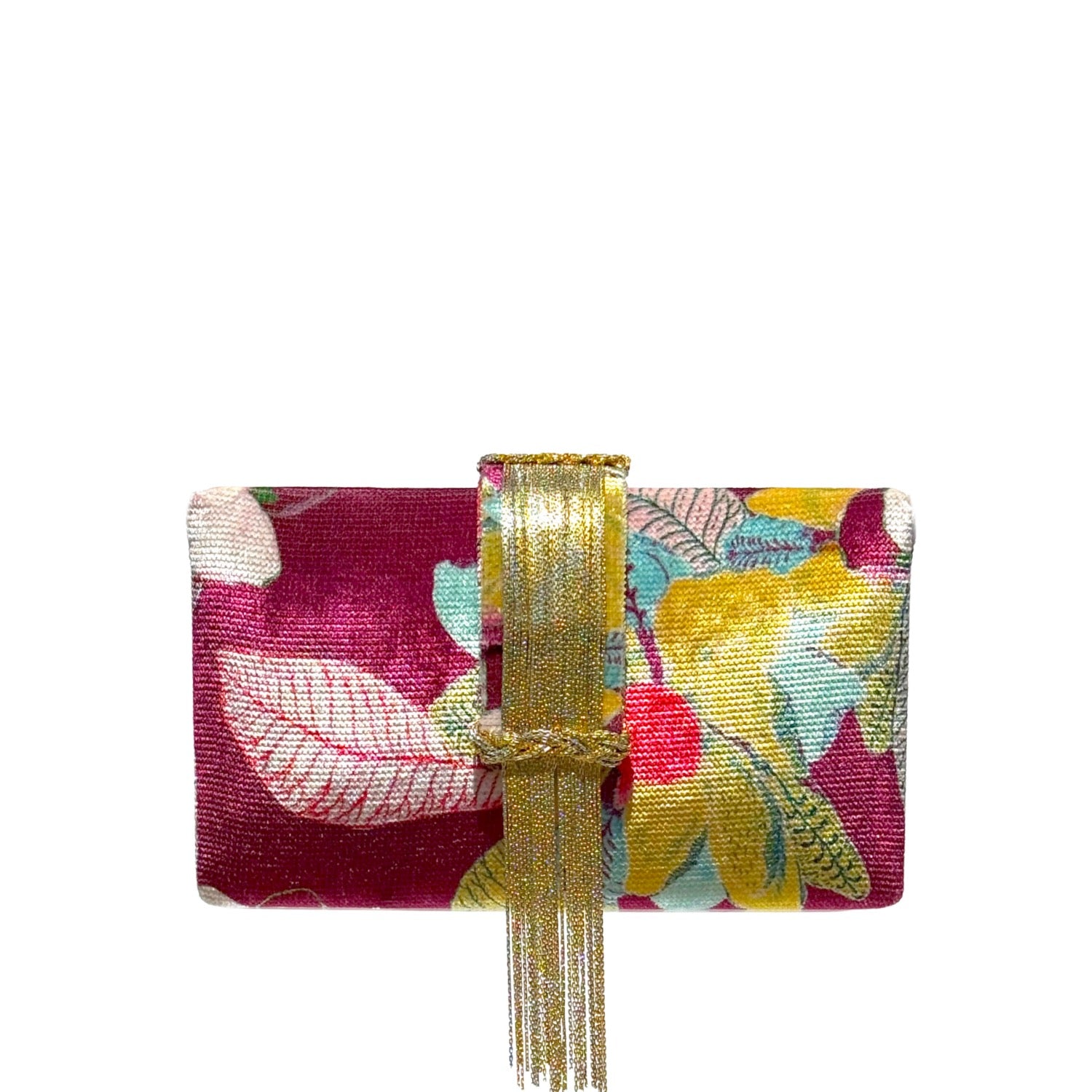 Evening Primrose Fringe Clutch