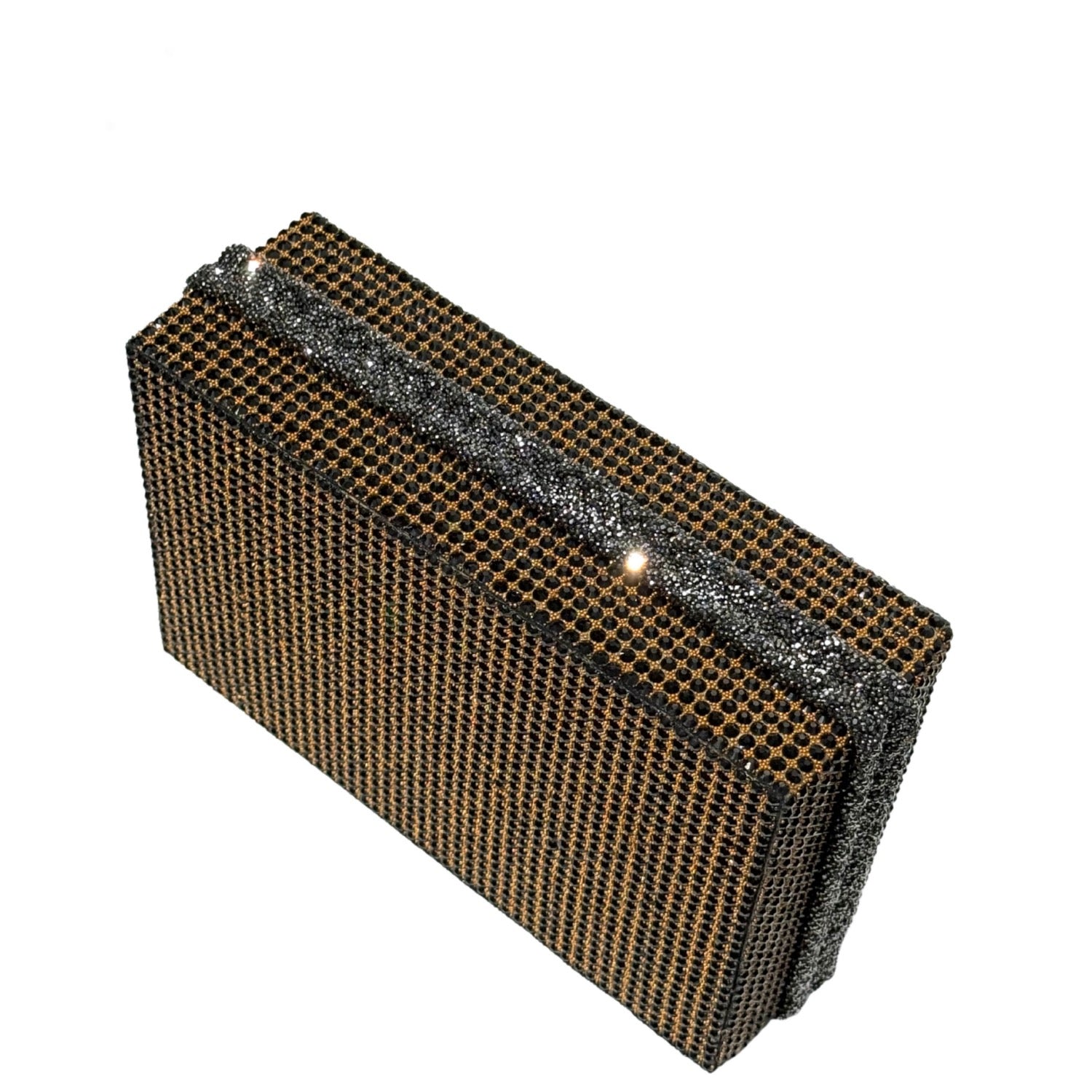 Gold Disco Etoile Clutch