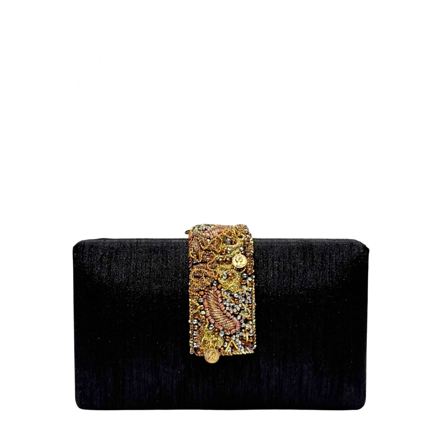 Heirloom Beaded Fringe Clutch