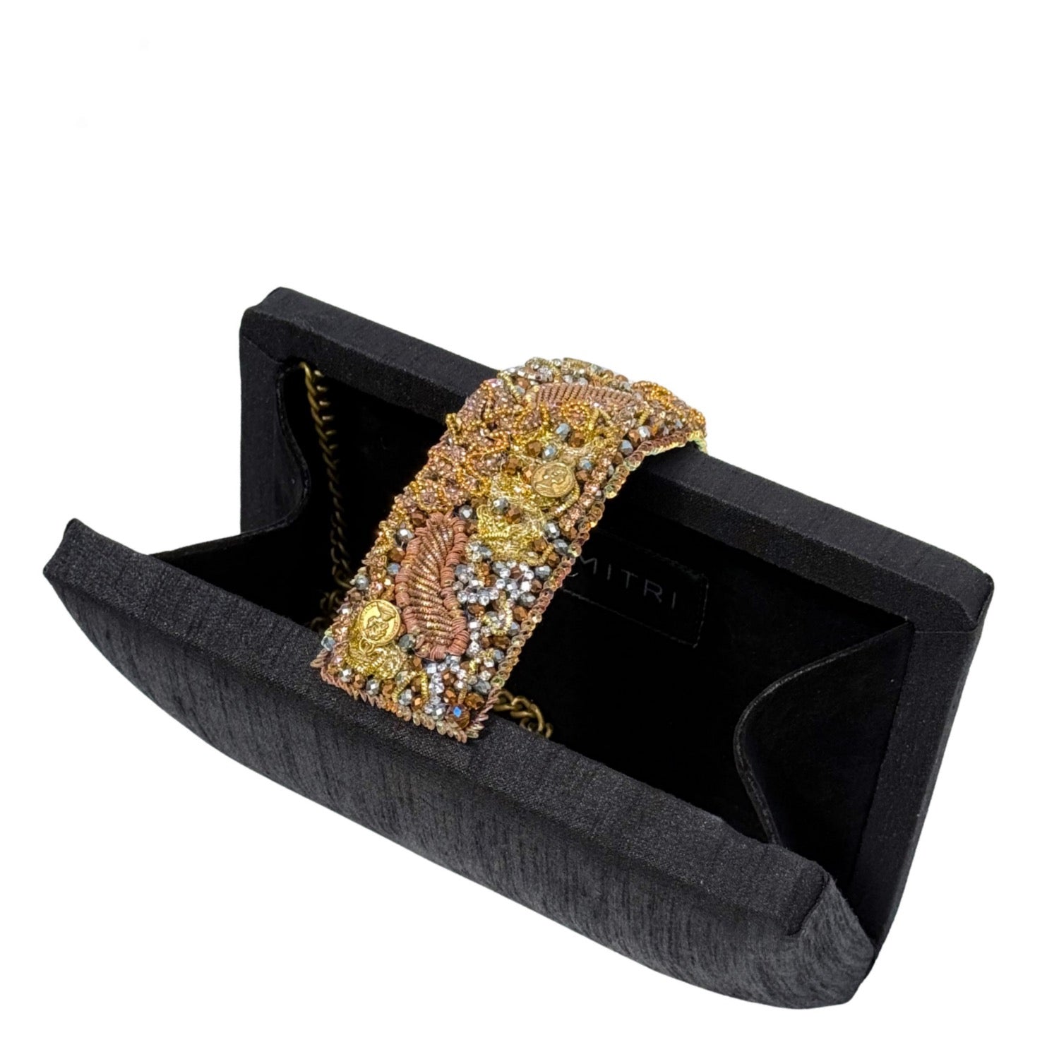 Heirloom Beaded Fringe Clutch