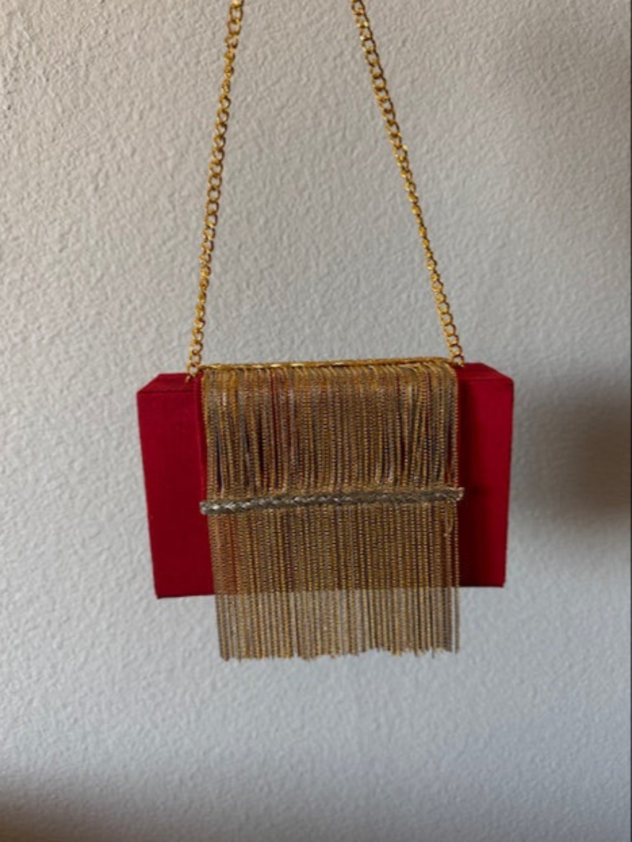 Red Dreamy Clutch - Sale