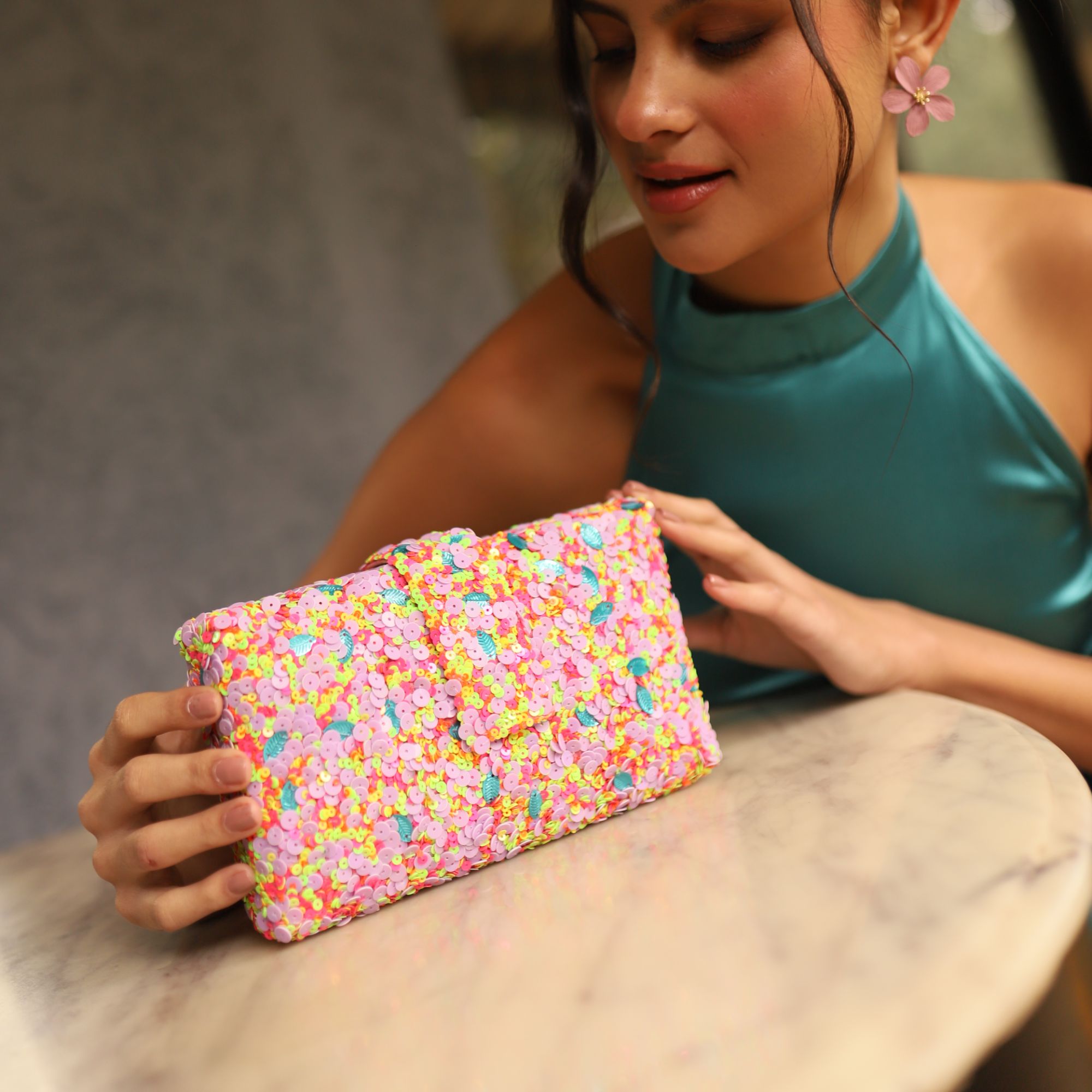 Funfetti Kitsch Clutch