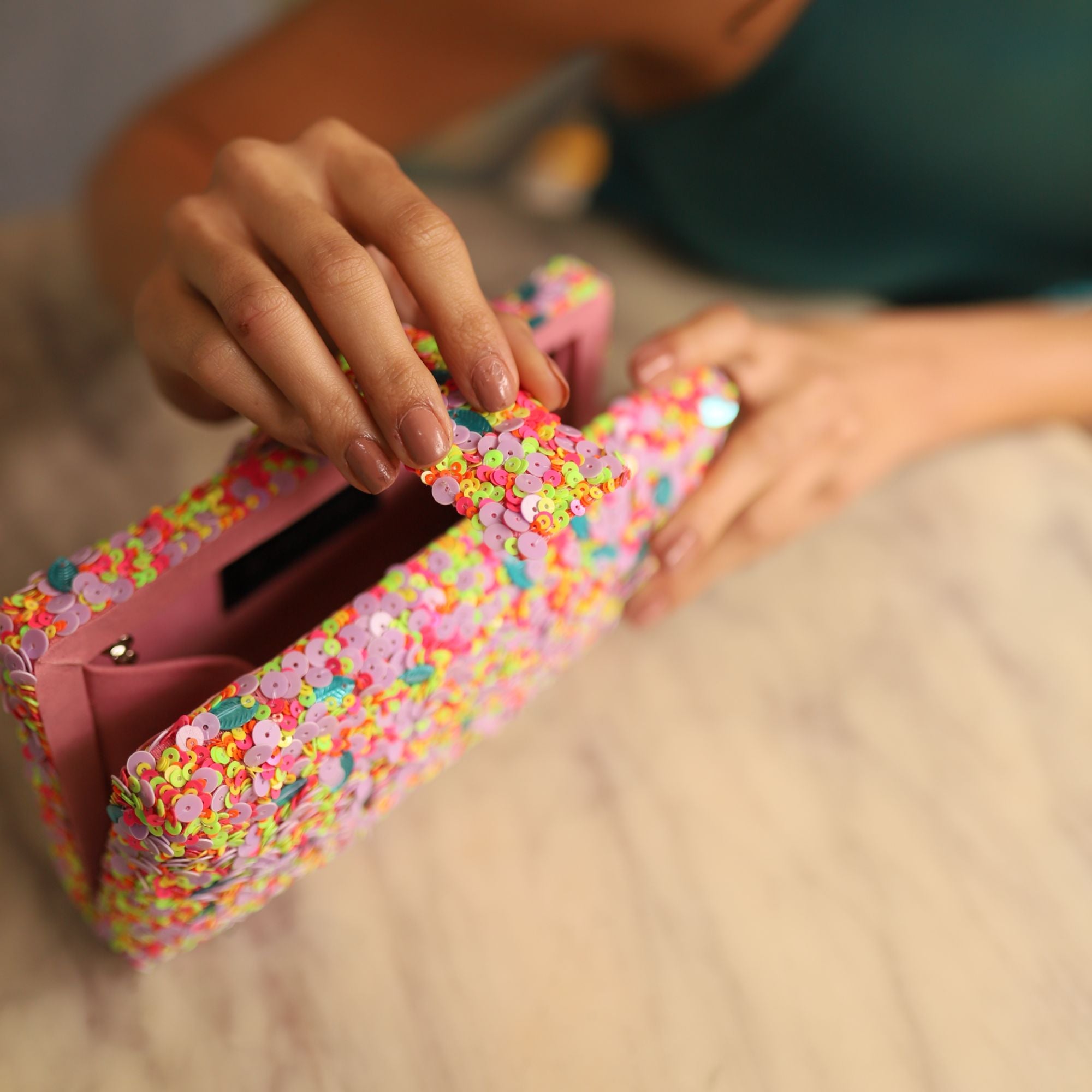 Funfetti Kitsch Clutch