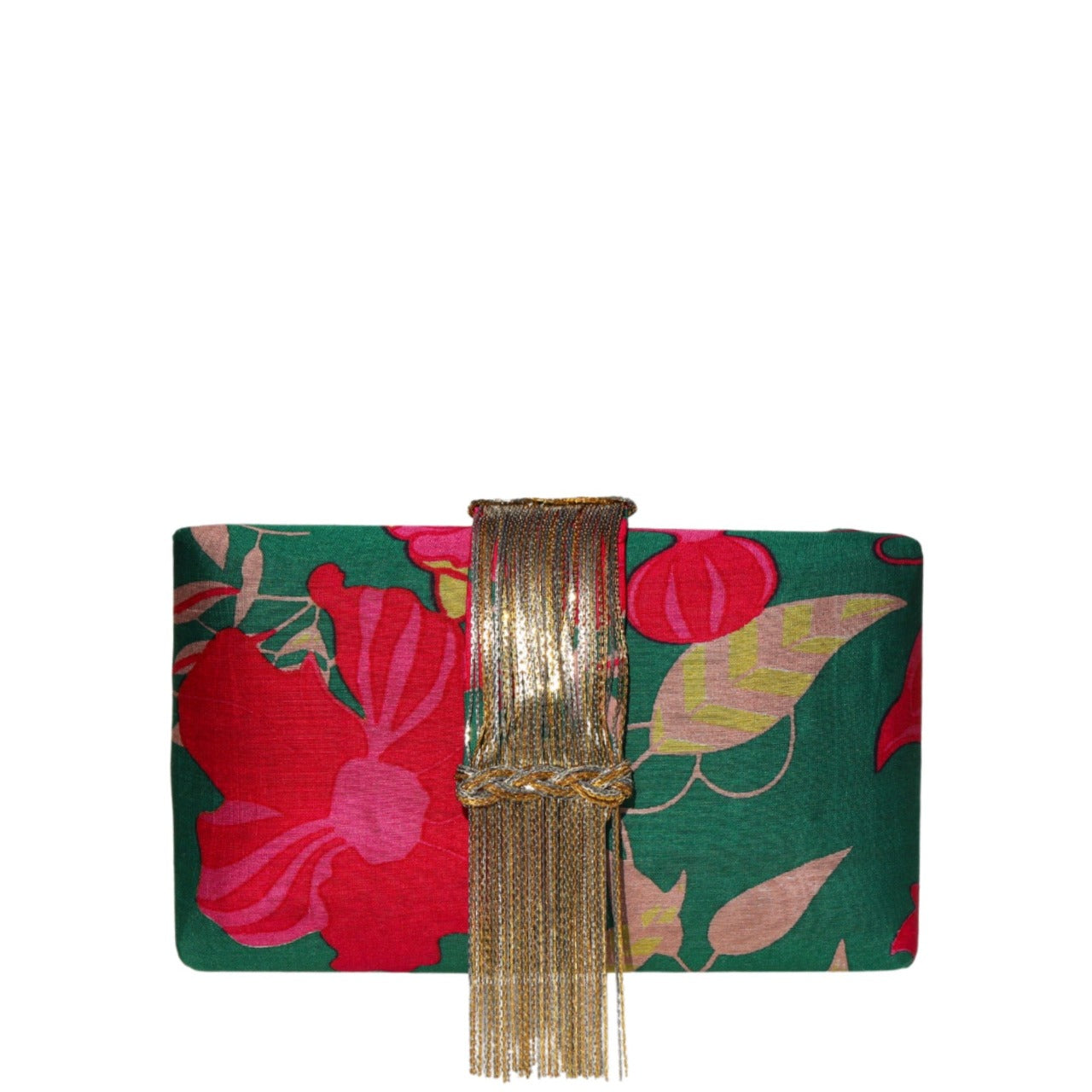 Island Fringe Clutch