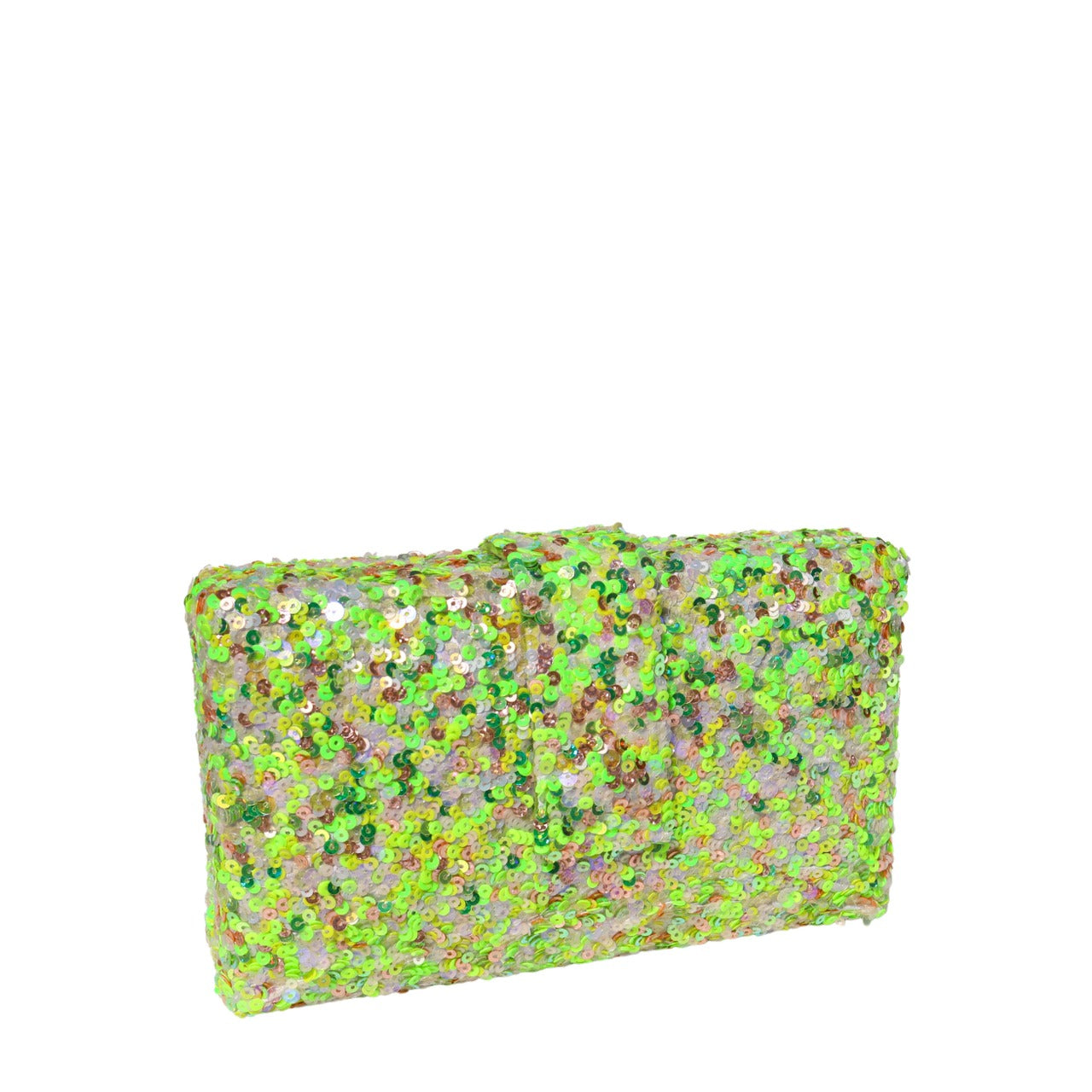 Lime Kitsch Clutch