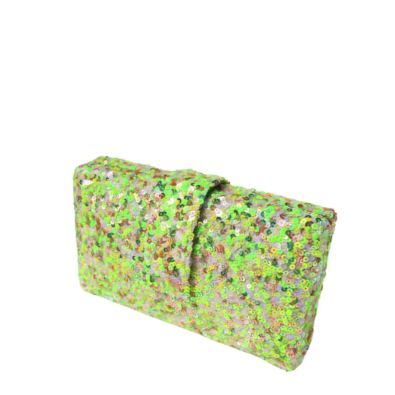 Lime Kitsch Clutch