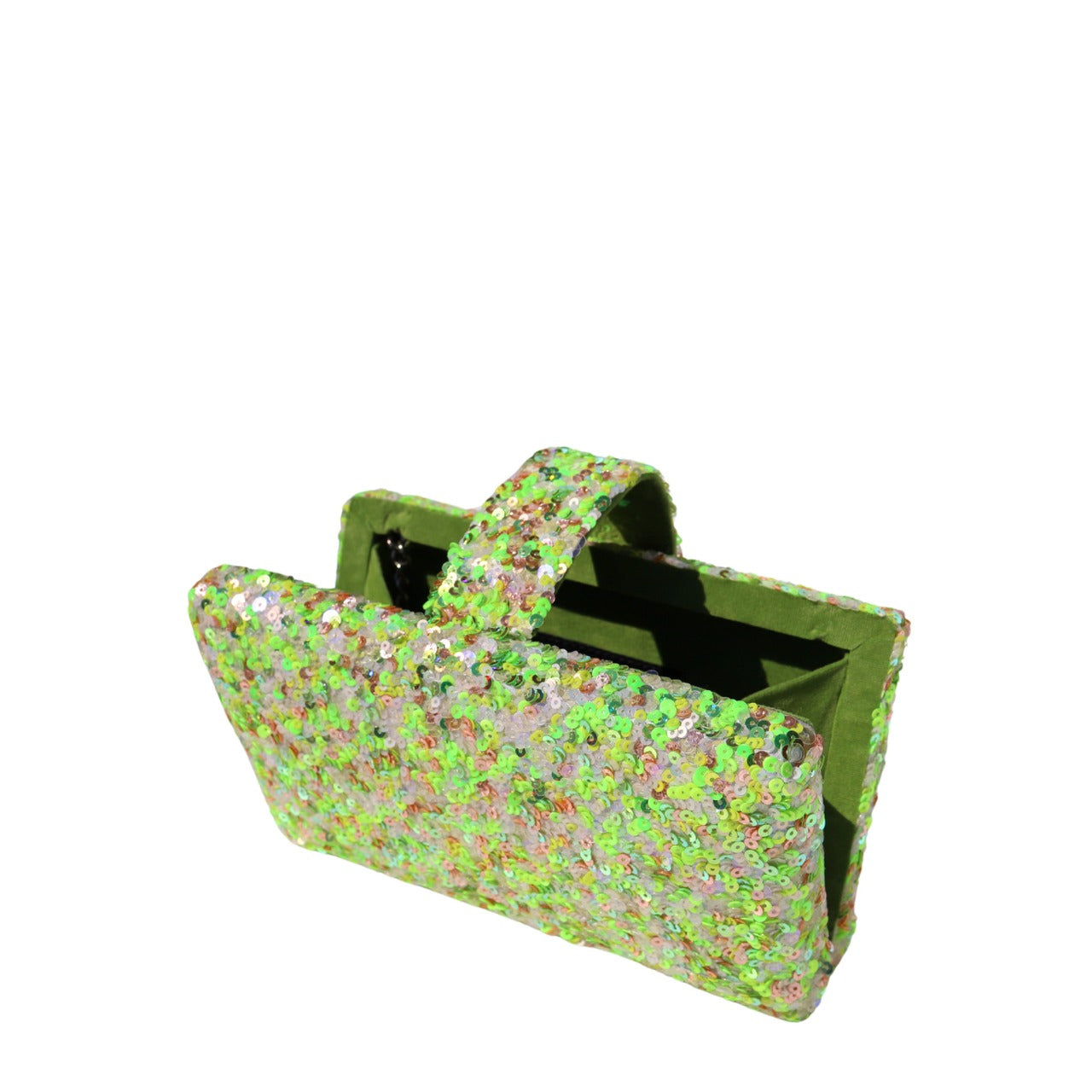 Lime Kitsch Clutch