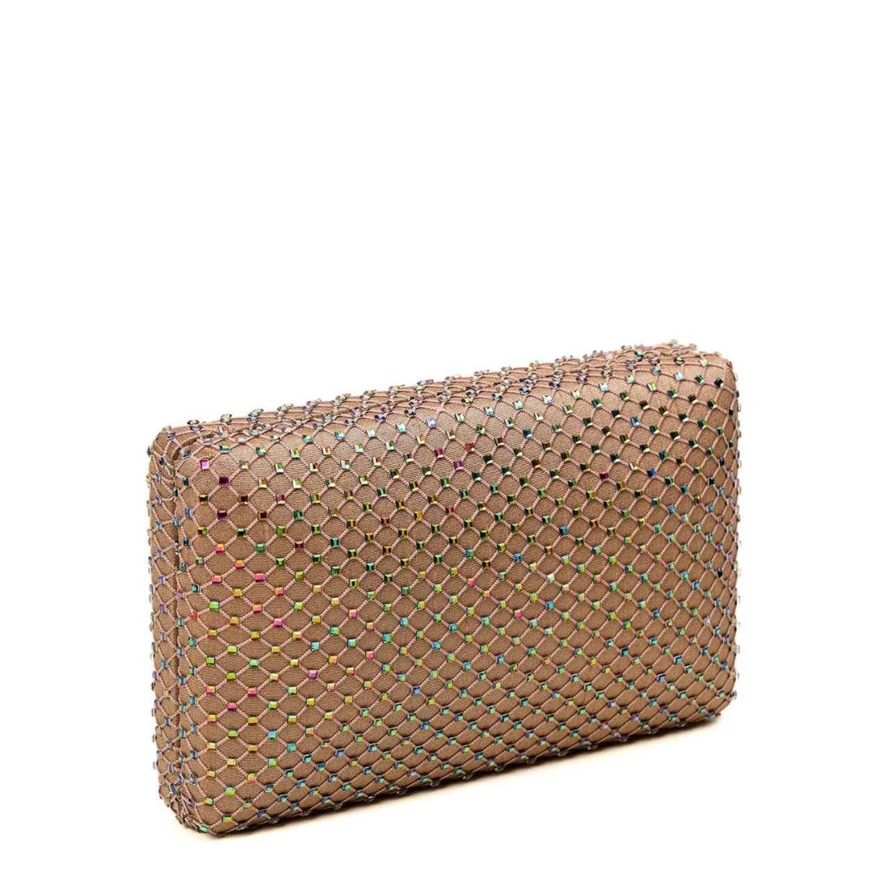 Linen Fishnet Clutch