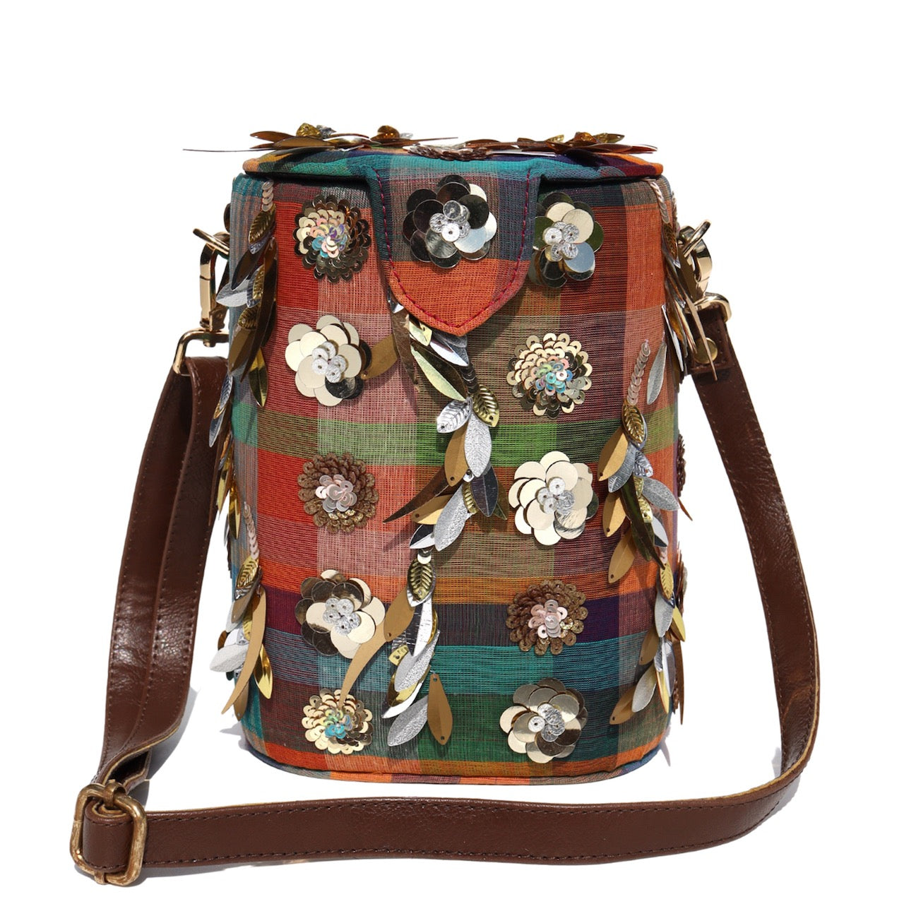 Madras Bucket Bag