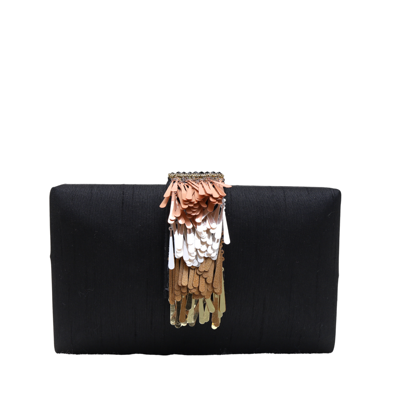 Metalhead Fringe Clutch