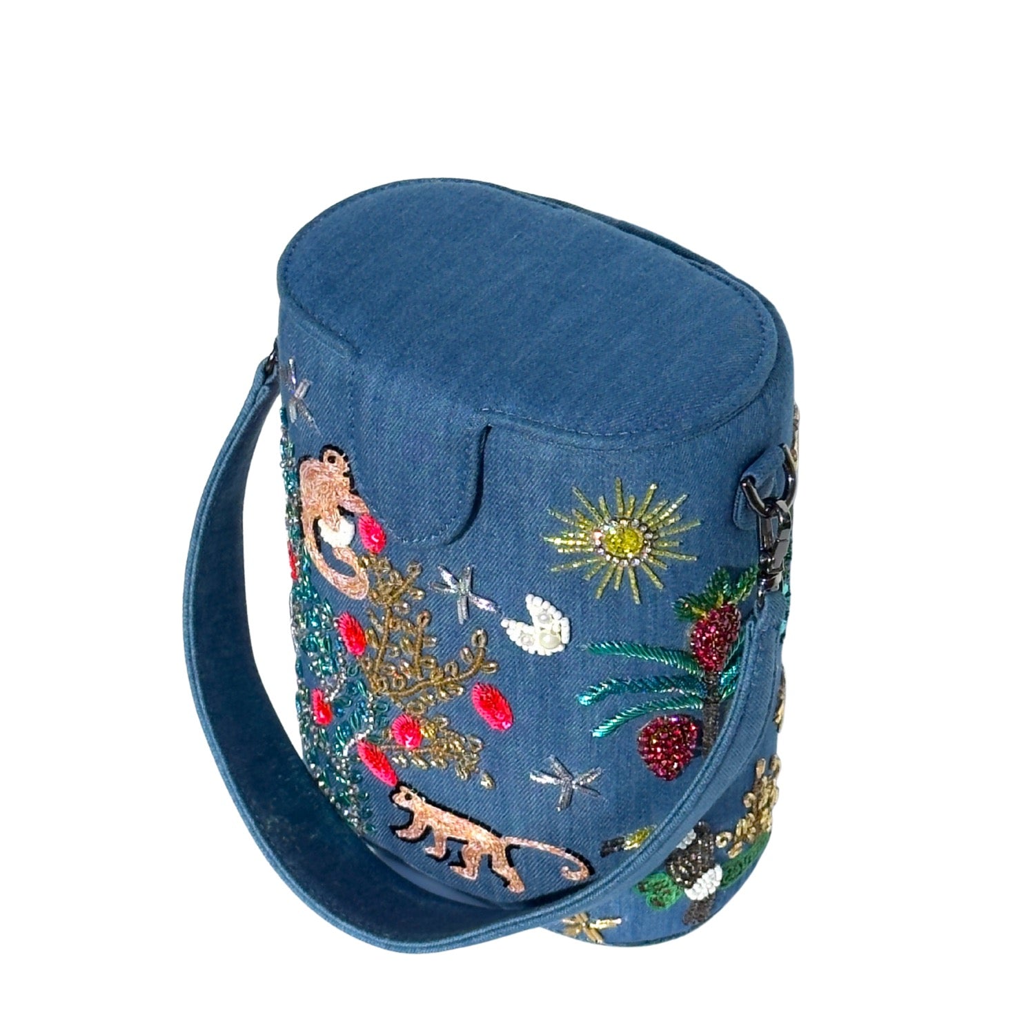 Palm Paradise Bucket Bag