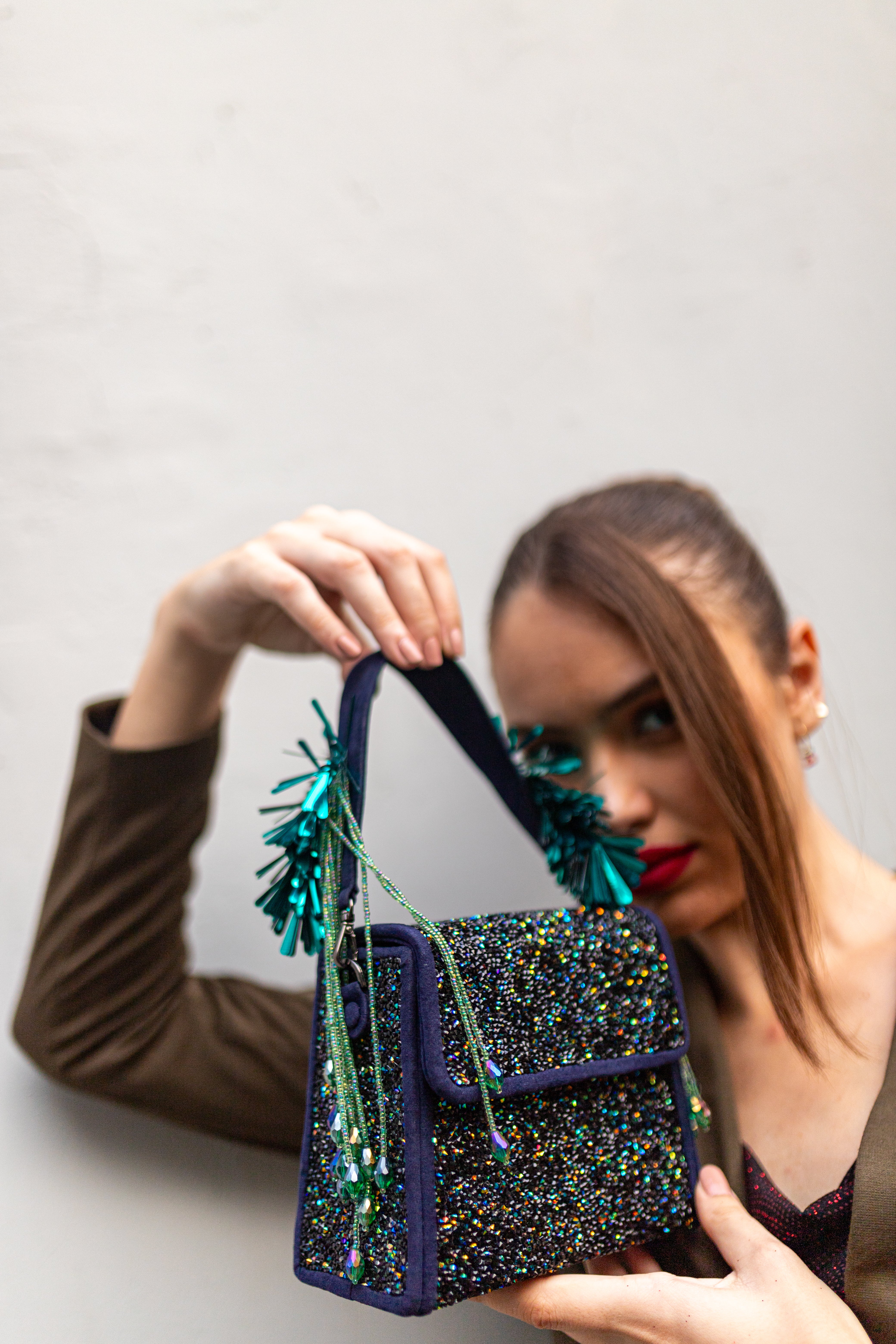 Peacock Trapezee Bag