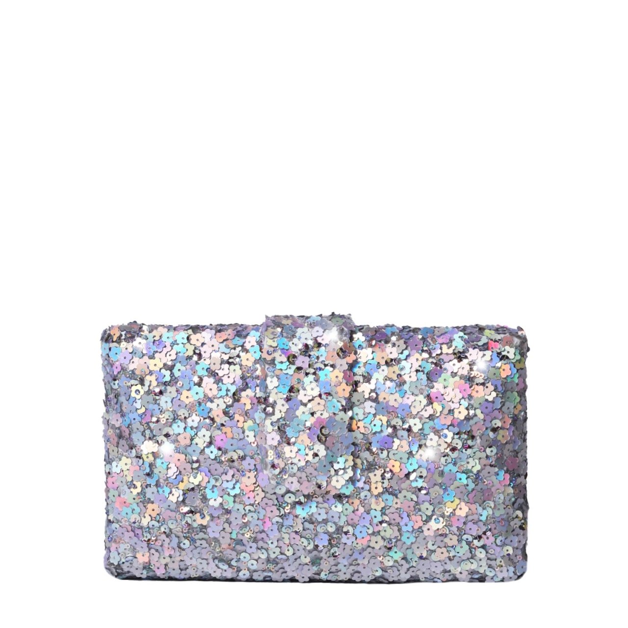 Silver Sparks 2.0 Kitsch Clutch