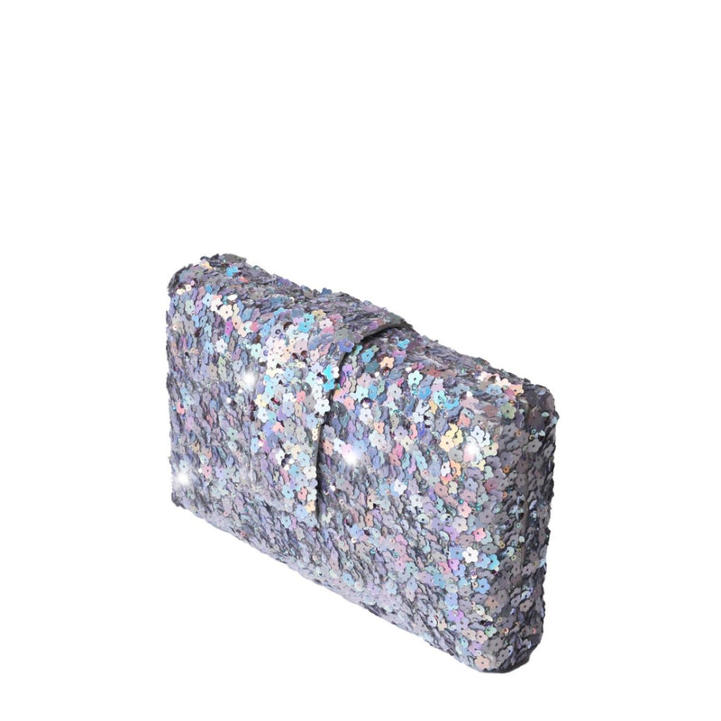 Silver Sparks 2.0 Kitsch Clutch