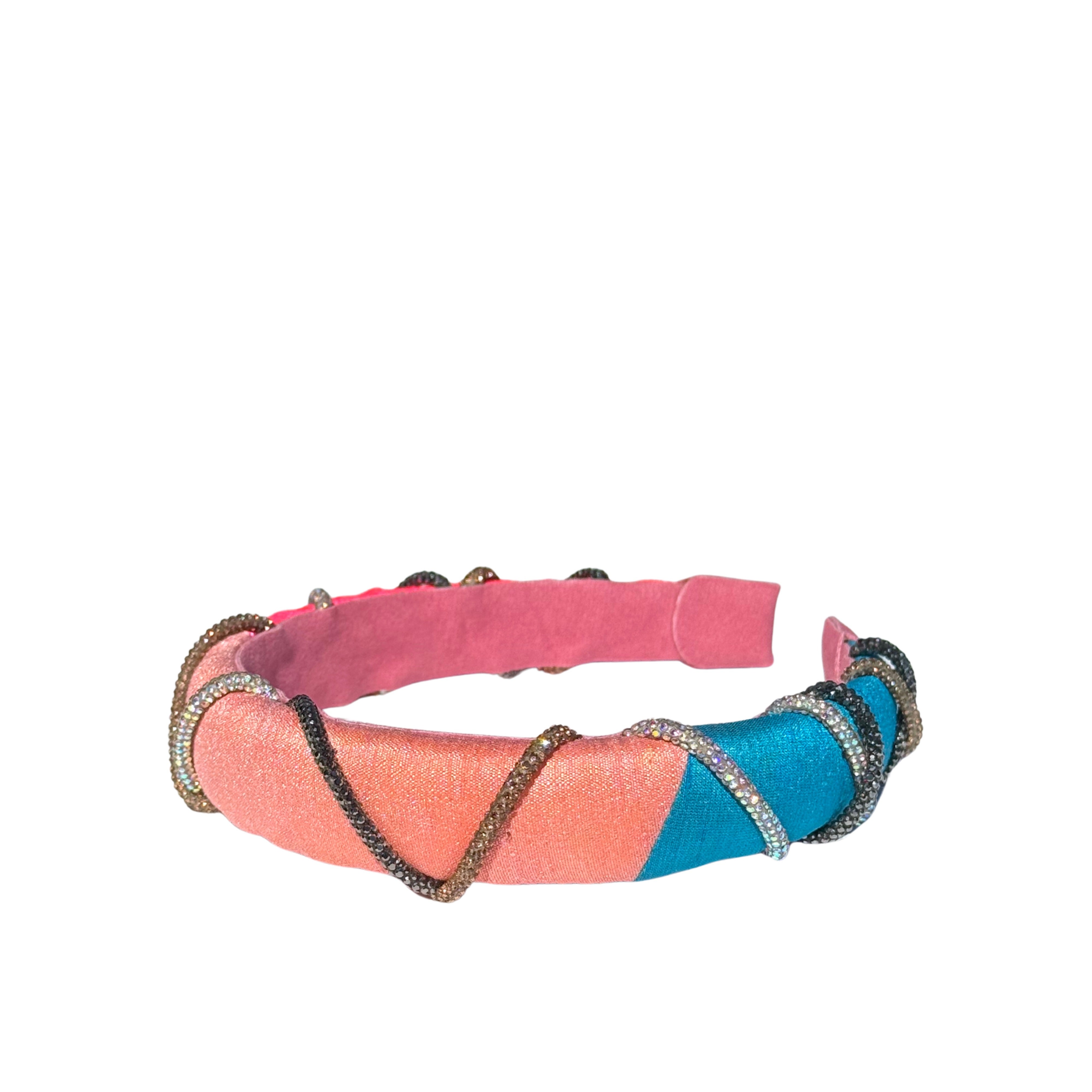 Sorbet Braided Fringe Headband 