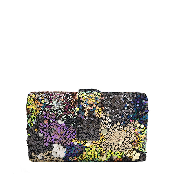 Sequin best sale clutch bag