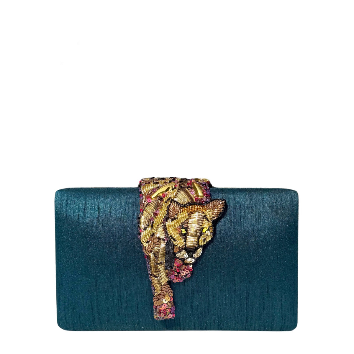 Teal Raaka Clutch