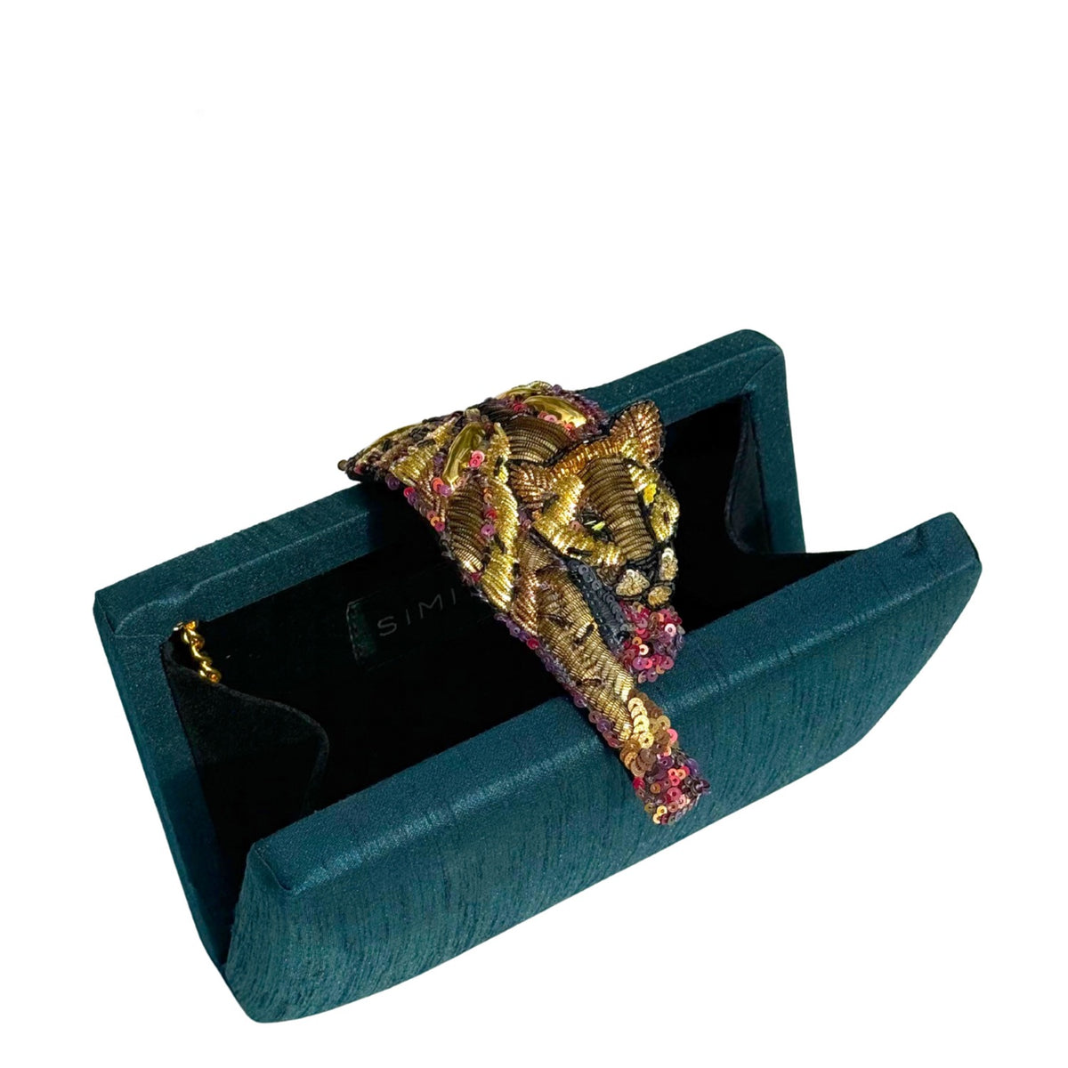 Teal Raaka Clutch