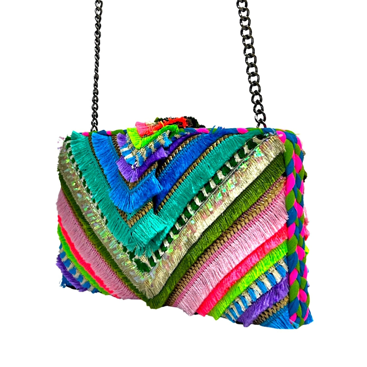 Tropical Frill Clutch