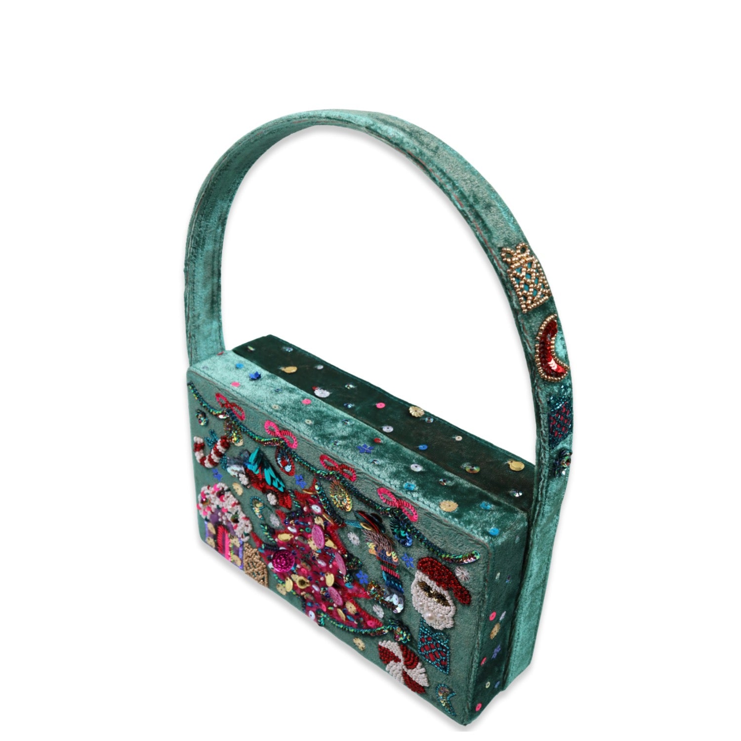 The Cutest Ugly Christmas Box Clutch